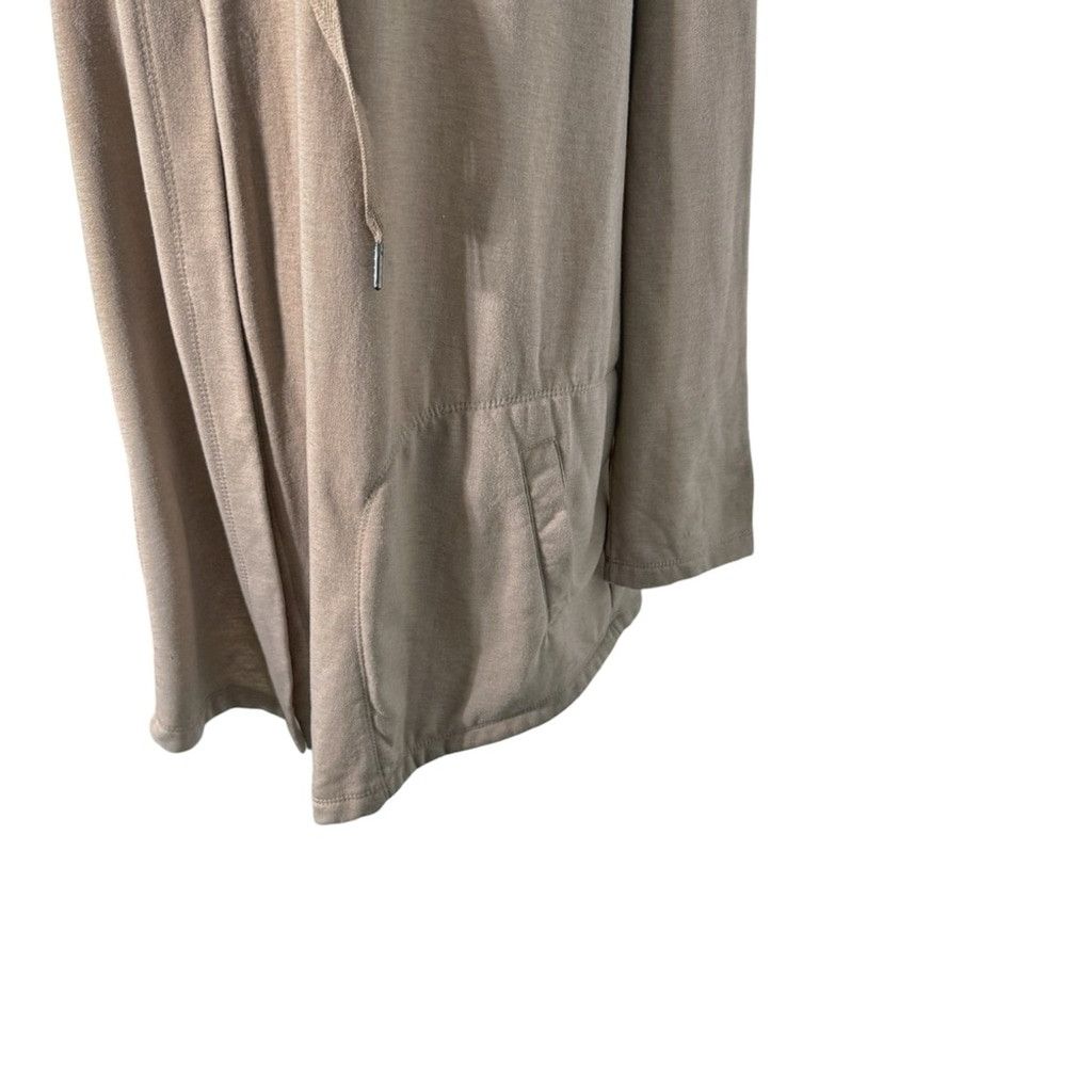 Other NWOT FRENCH LAUNDRY Women's Tan Luxury Open Hoodie Jacket 2X Size XXL / US 16-18 / IT 52-54 - 5 Thumbnail