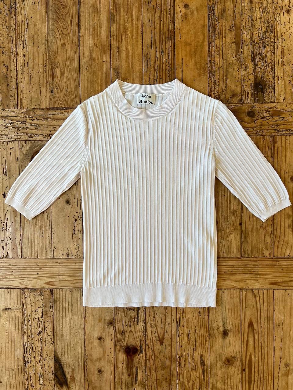 Acne Studios Acne Studios Iza Rib knit top Size S / US 4 / IT 40 - 1 Thumbnail
