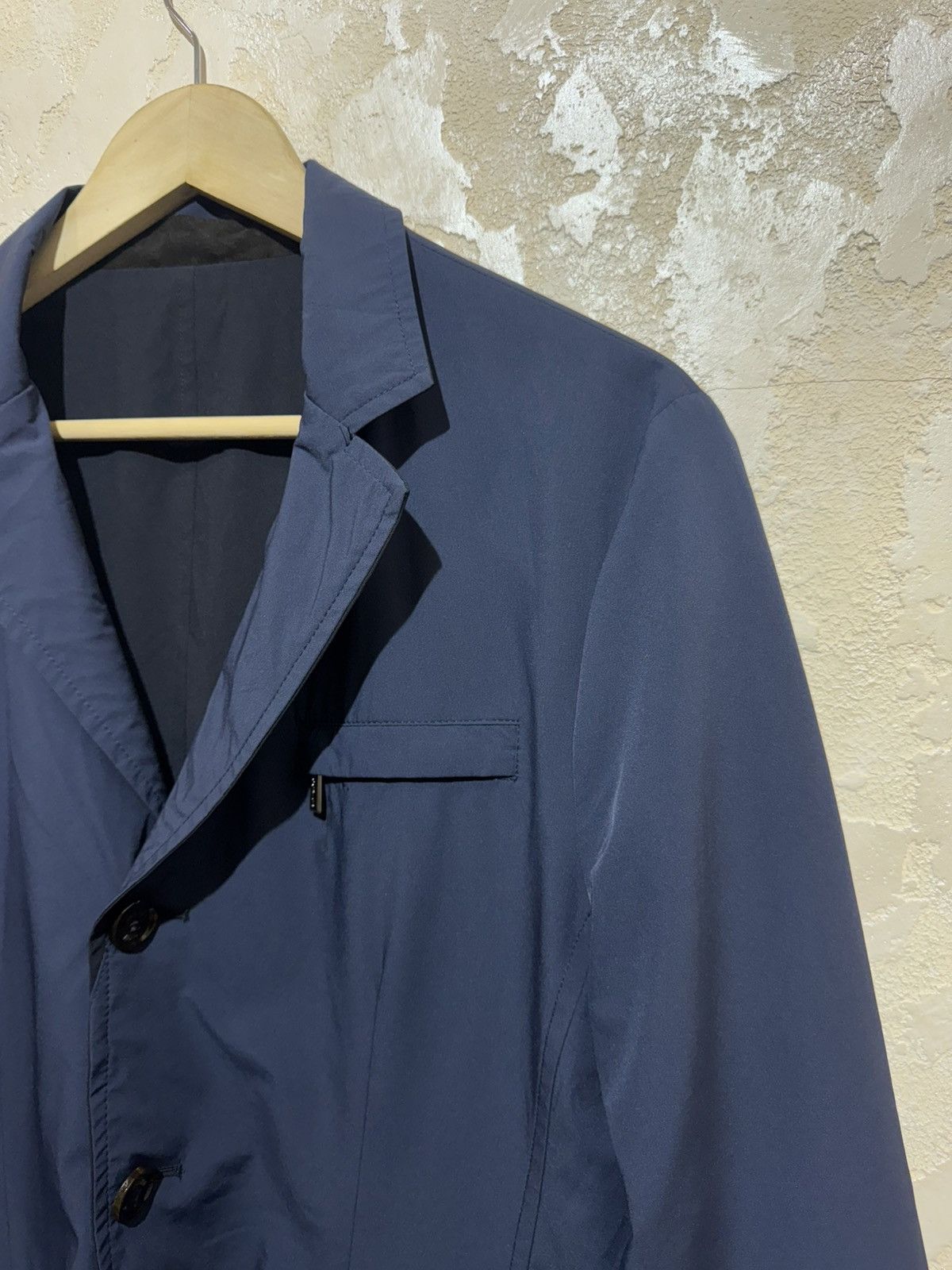 MooRER MooRER Lightweight Reversible jacket Black Navy Blue Size M Size US M / EU 48-50 / 2 - 4 Thumbnail