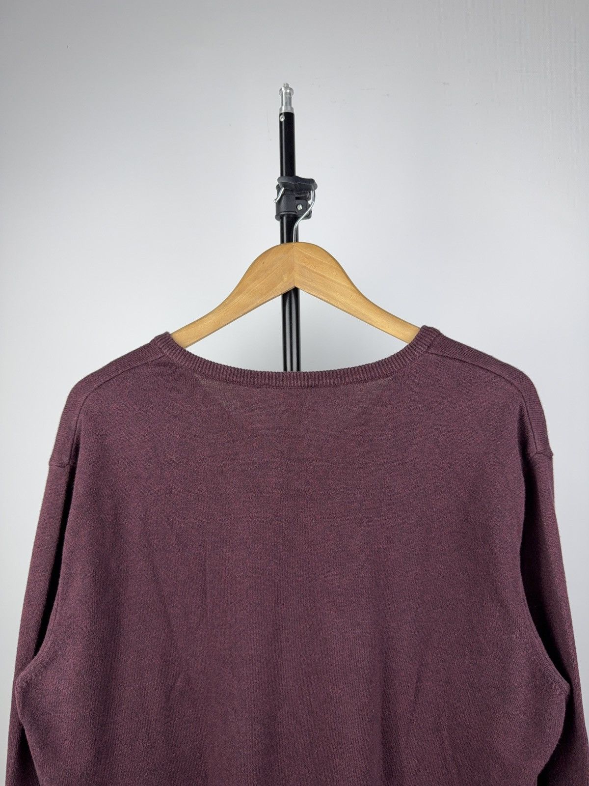 Polo Ralph Lauren Vintage 90s Designer Polo Ralph Lauren V-Neck Knit Sweater L Size US L / EU 52-54 / 3 - 7 Thumbnail