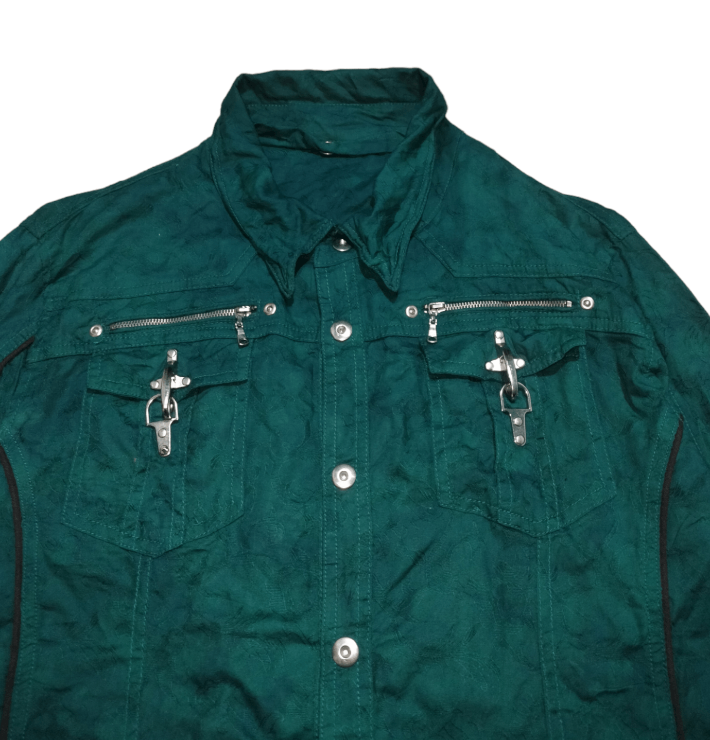 In The Attic Japanese brand Pattern Button shirt Size US M / EU 48-50 / 2 - 2 Thumbnail