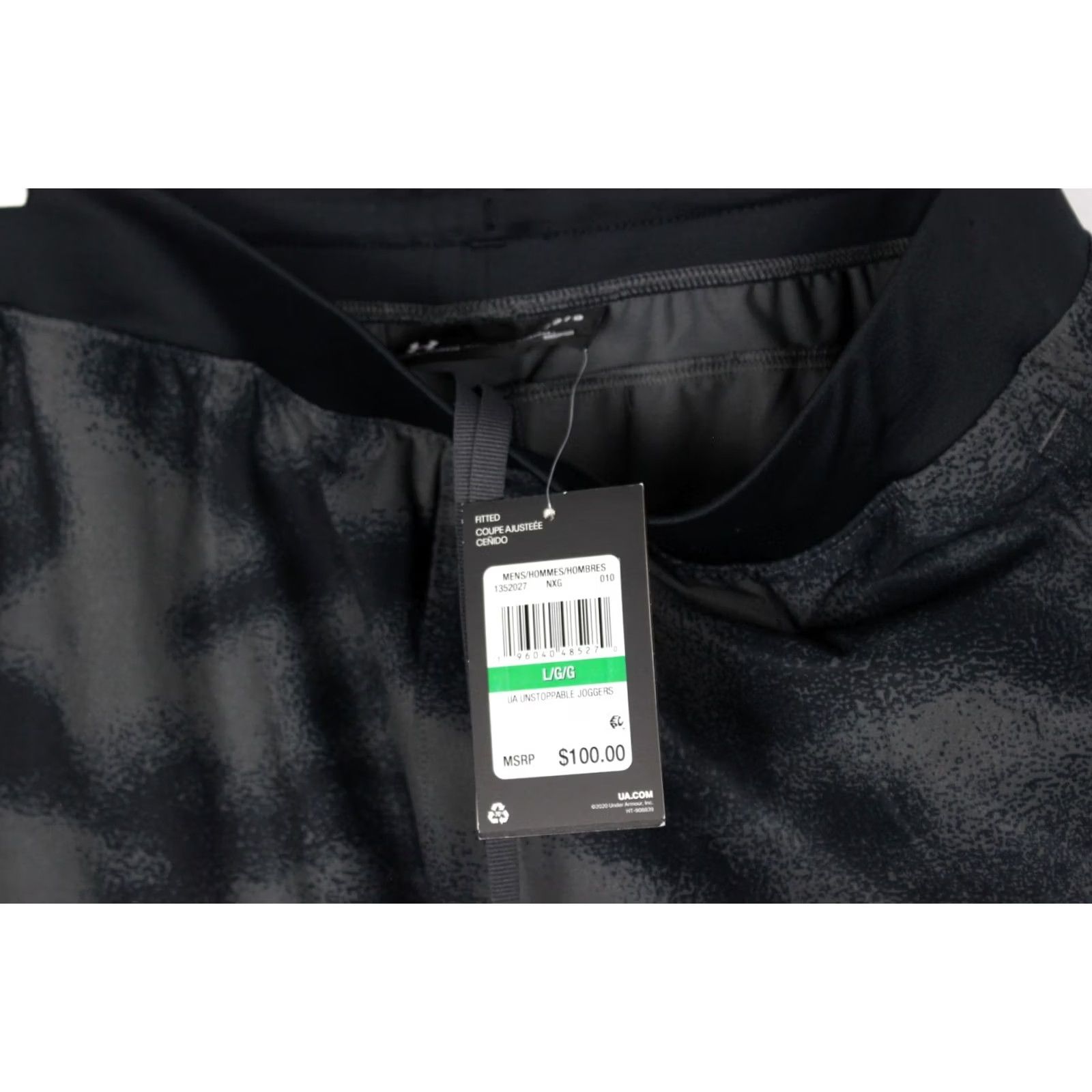 Under Armour Under Armour Men's UA Ustoppable Print Jogger Large Black Camo 1352027 010 Size US 33 - 4 Thumbnail