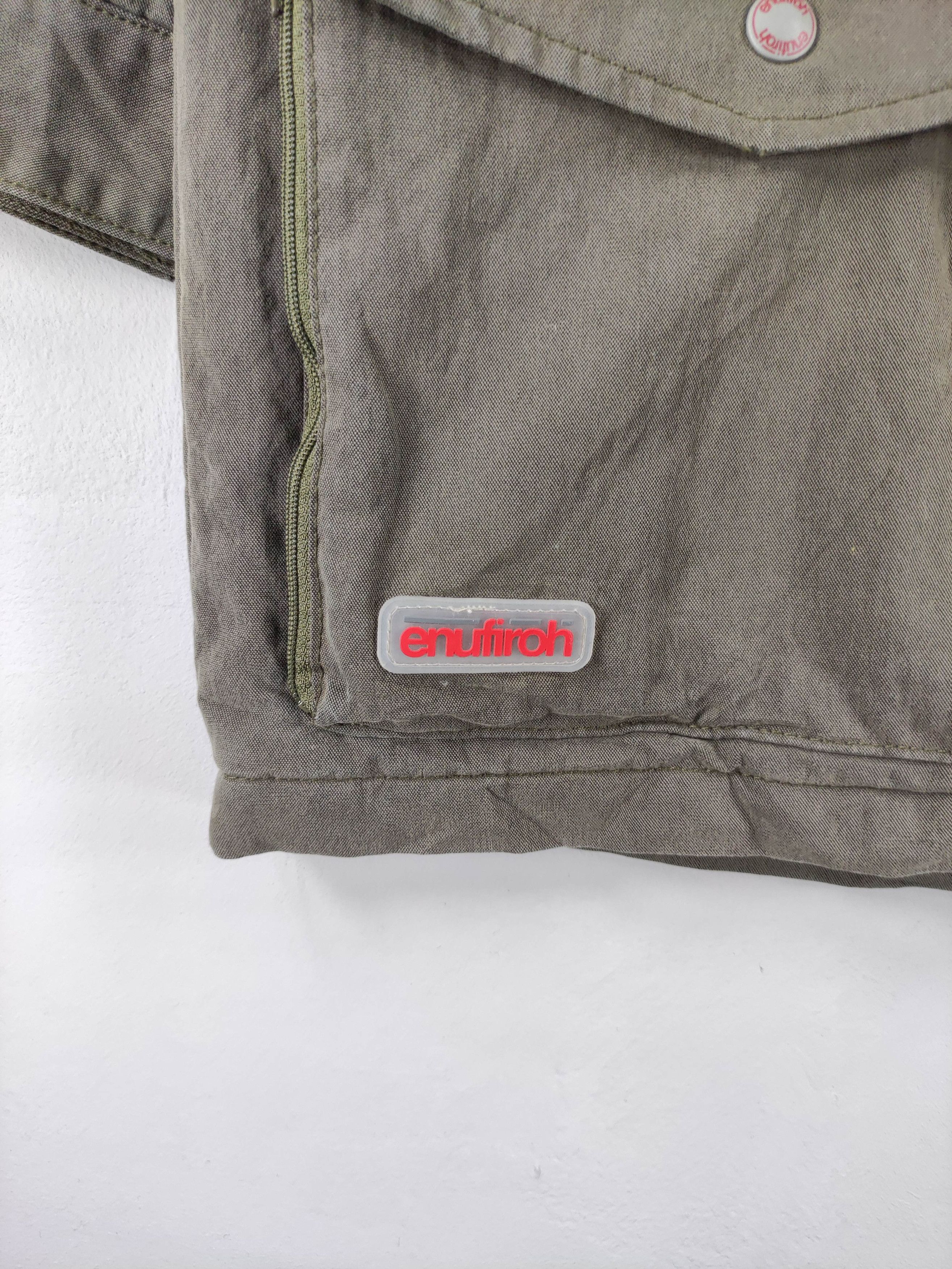 Vintage Vintage Enufiroh Ski Hoodie Jacket Zipper Size US M / EU 48-50 / 2 - 2 Thumbnail