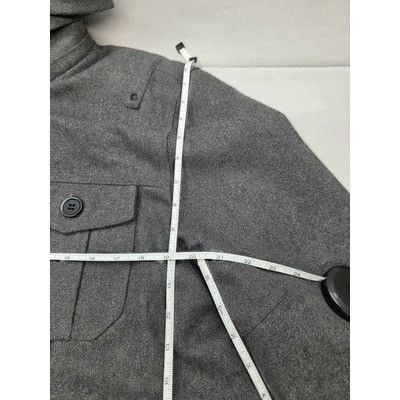 Black Rivet BLACK RIVET MENS XL GRAY MOTORCYCLE heavy JACKET removable h Size US XL / EU 56 / 4 - 9 Thumbnail
