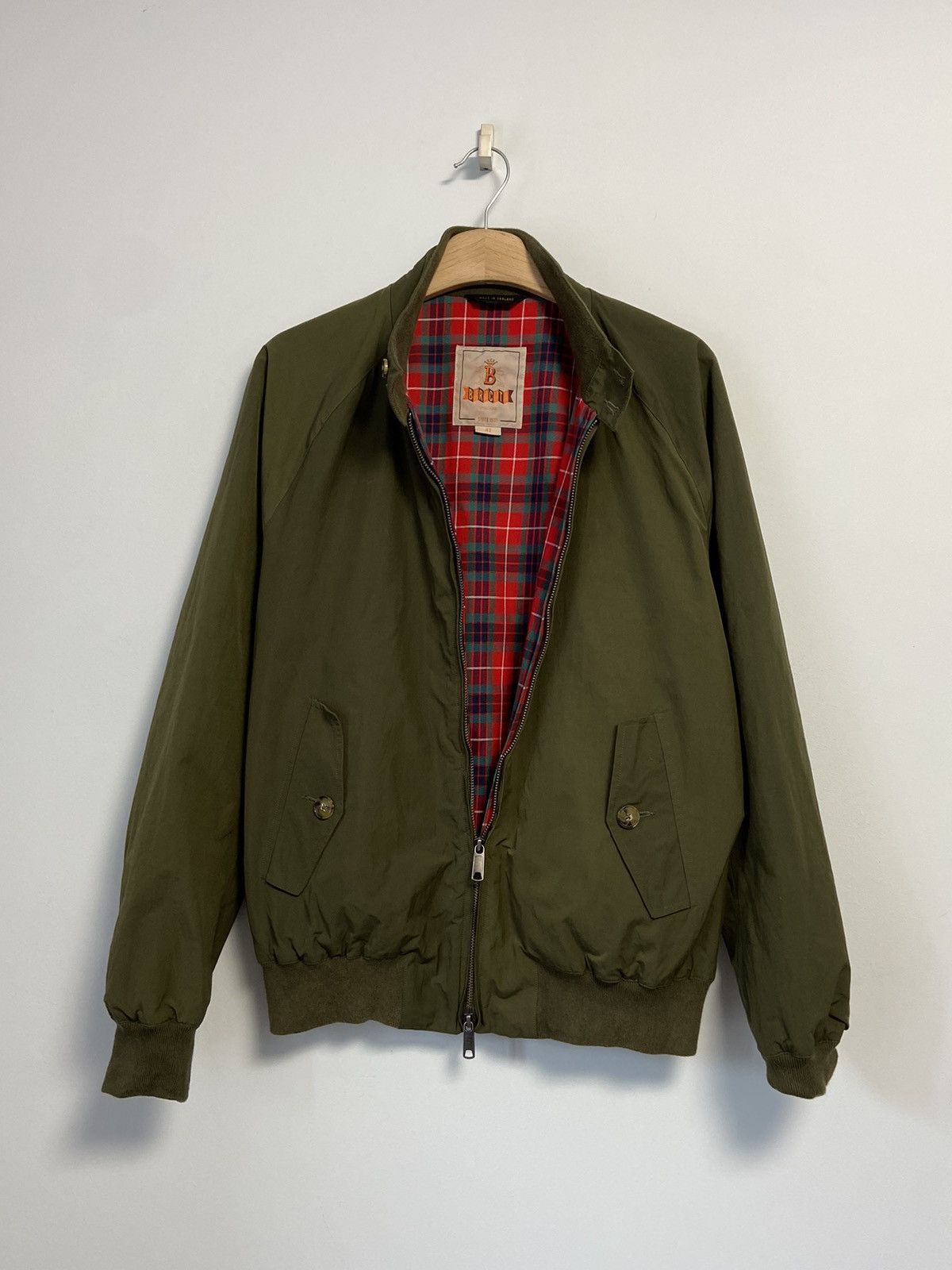 ジャケット・アウター 90s BARACUTA cashmere wool Harringt Baracuta Harrington Jacket G9 Wool Cashmere Vintage 38 F/S