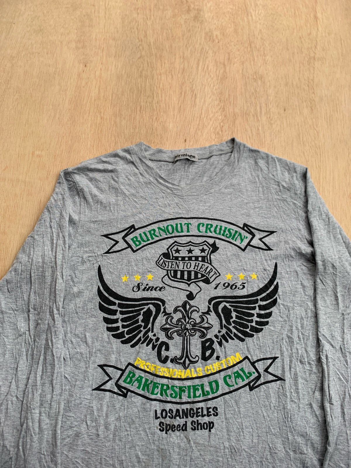 Hysteric Glamour × If Six Was Nine × Japanese Brand Y2k Sirmione Burnout Cruisin Longsleeve Size US M / EU 48-50 / 2 - 2 Thumbnail