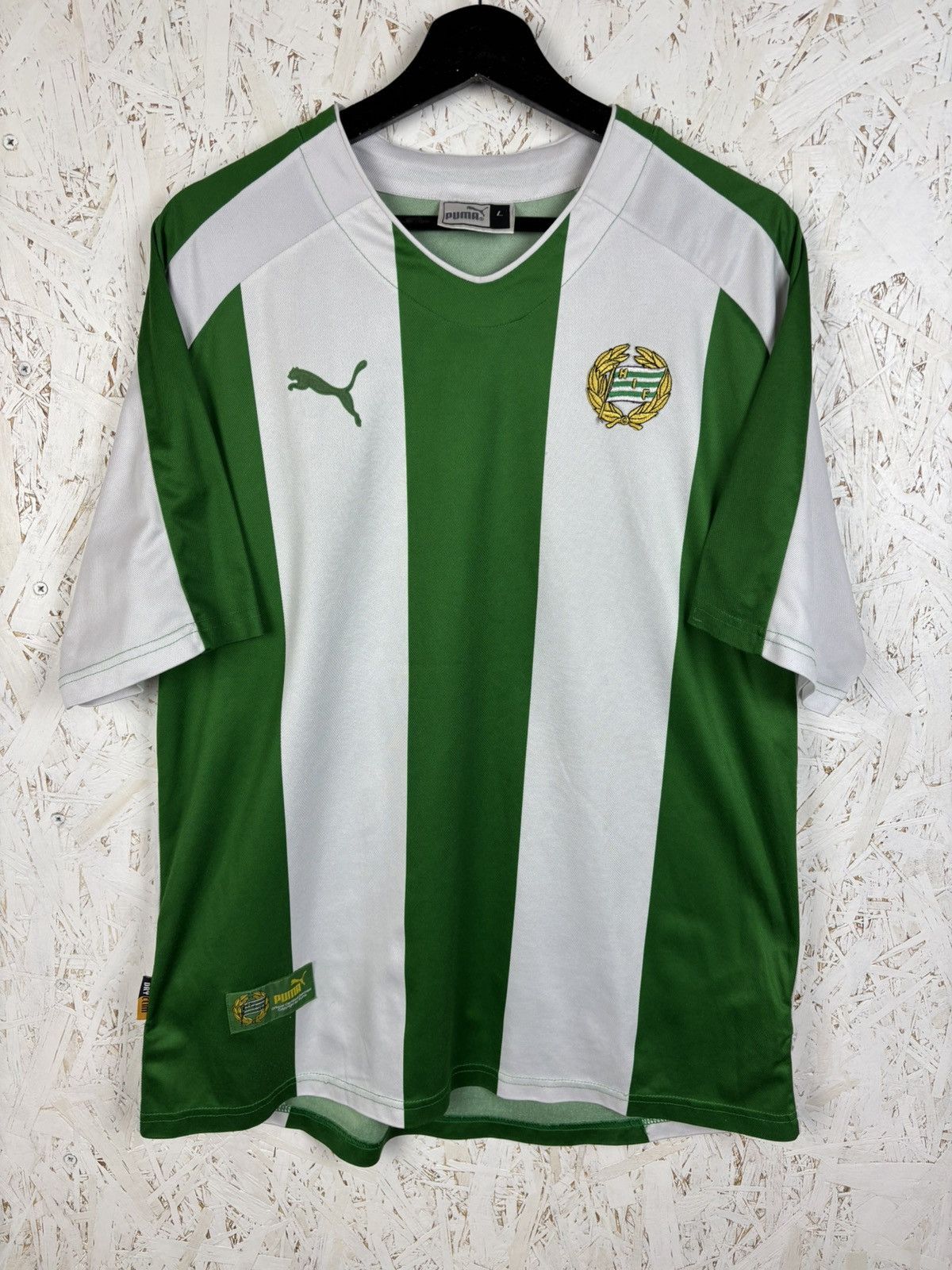 Puma 00s Puma Hammarby 2004 Home Allsvenskan Soccer Jersey L Size US L / EU 52-54 / 3 - 1 Thumbnail