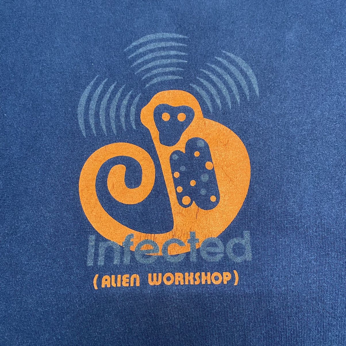 Alien Workshop Vintage y2k Alien Workshop Infected Monkey T Shirt Size US XL / EU 56 / 4 - 7 Thumbnail