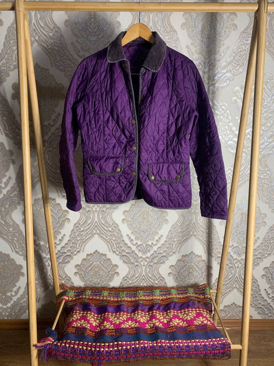 Barbour Vintage Barbour International Quilt Casual Jacket Y2K 90s Size L / US 10 / IT 46 - 2 Thumbnail