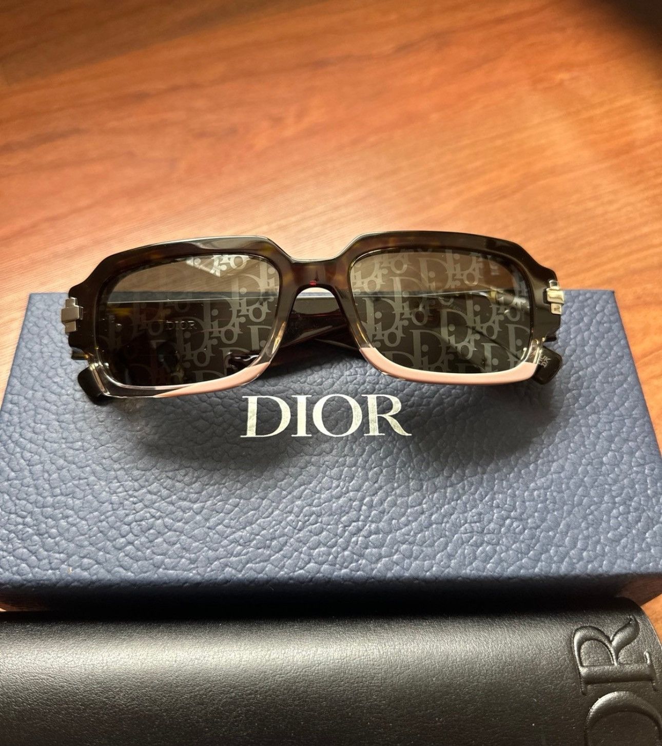Dior Oblique DiorBlackSuit XL Sunglasses Tortoise Size ONE SIZE - 5 Thumbnail