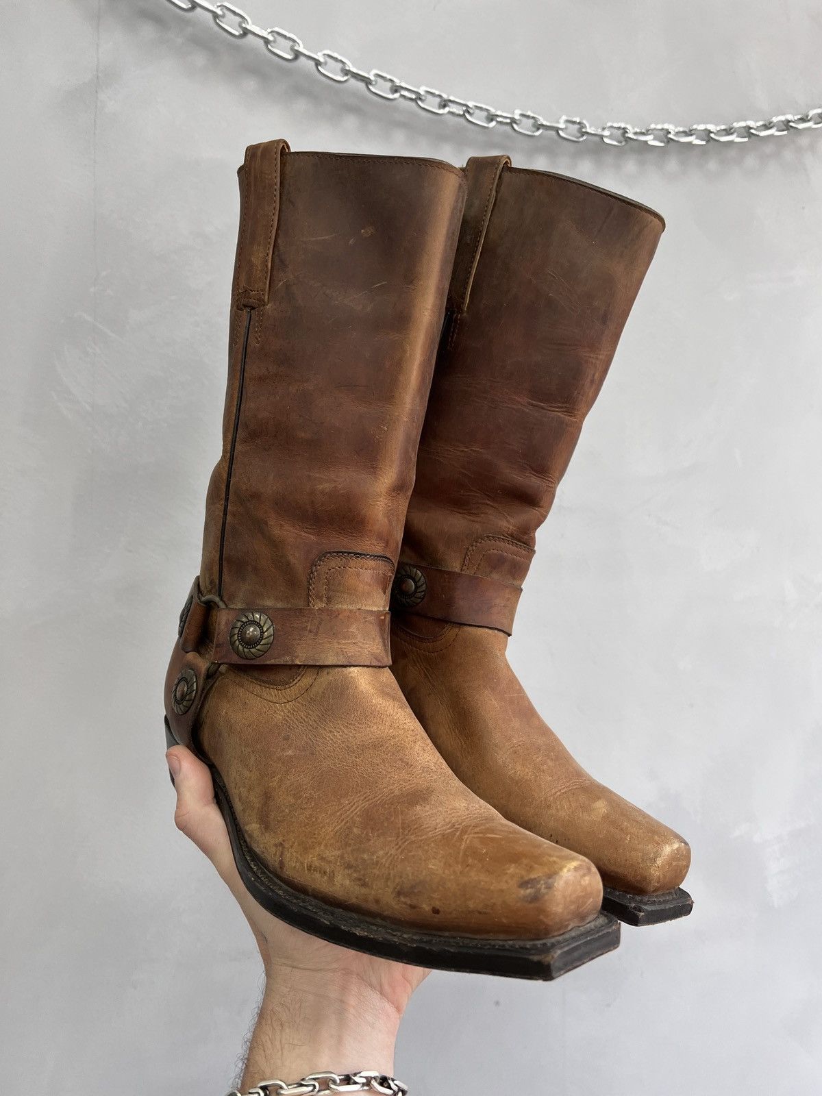 Guidi × Western Rise MEXICANO WESTERN AVANT GARDE RARE BOOTS GUIDI STYLE MOTO Size US 8 / IT 38 - 7 Thumbnail