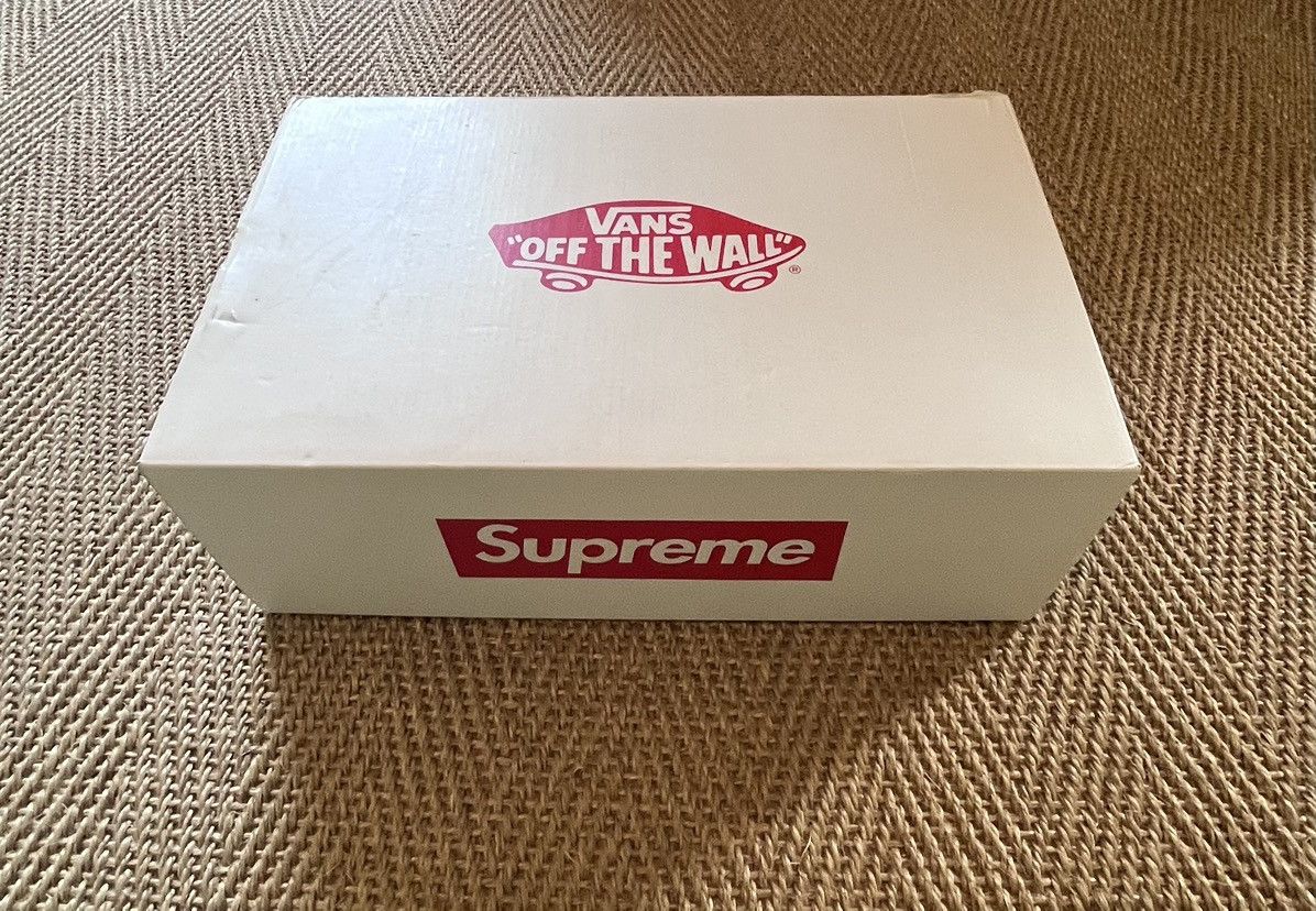 Supreme × Vans Vans X Supreme Grosso Mid Black And White Size US 10 / EU 43 - 8 Thumbnail