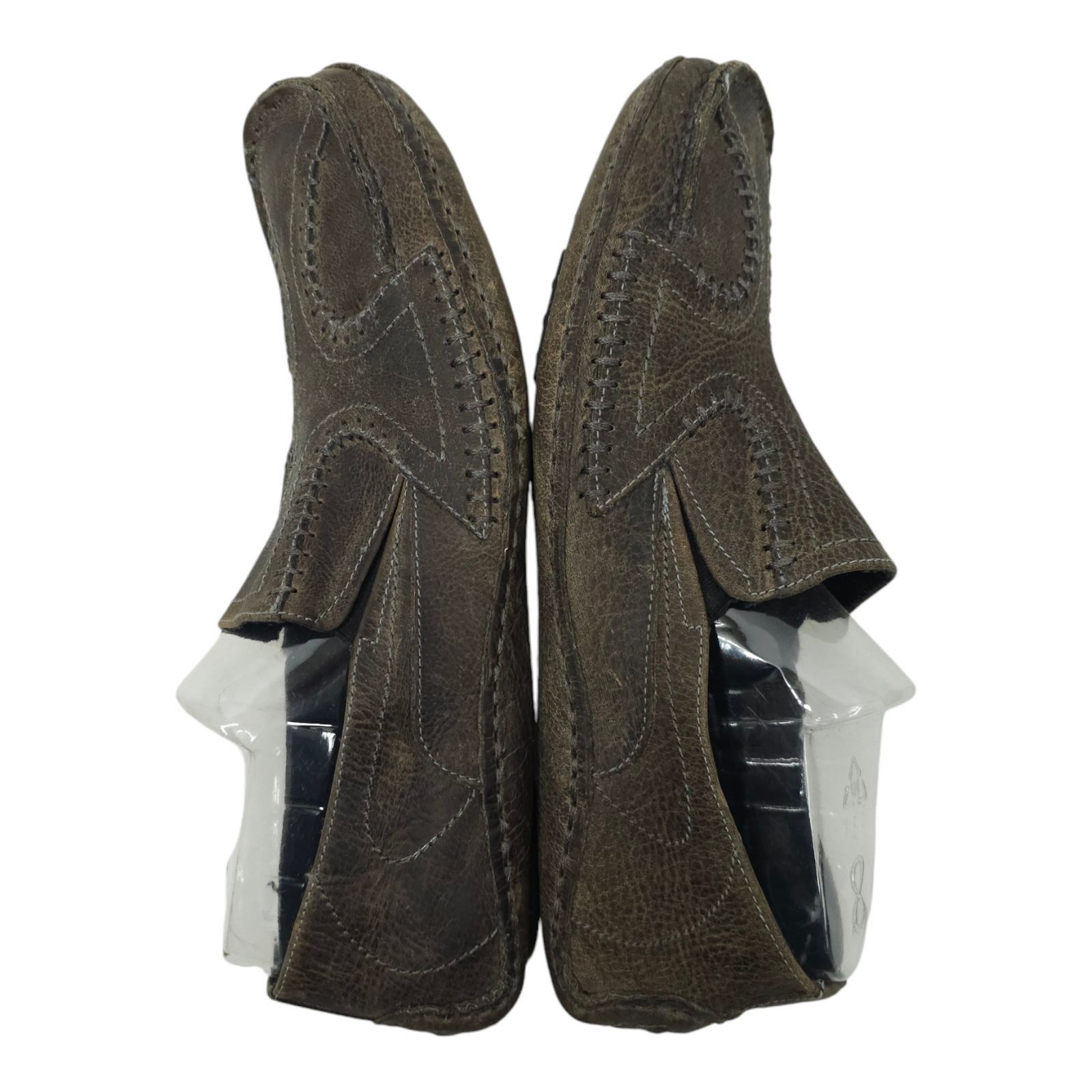Bed Stu Bed Stu Distressed Leather Stitched Driving Mocs Mens 12 Size US 12 / EU 45 - 3 Thumbnail