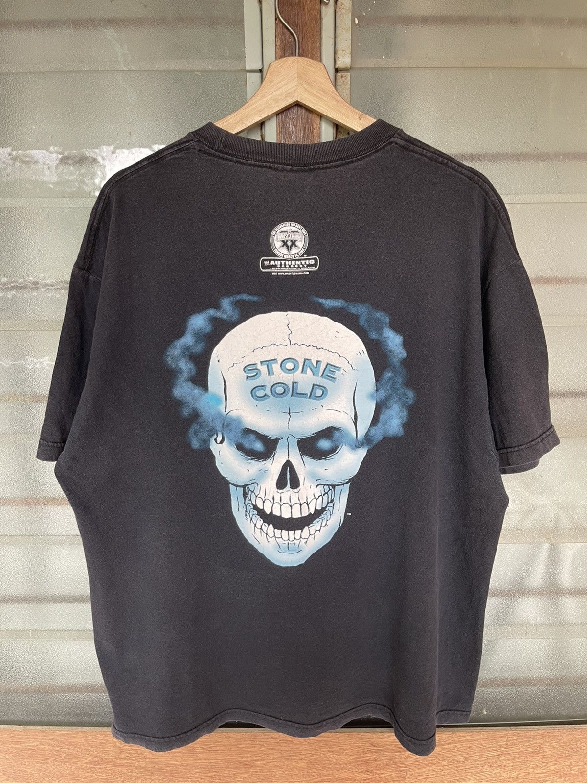 WWE Vintage Stone Cold Austin 3 : 16 Skull Shirt Tee Size US XL / EU 56 / 4 - 1 Thumbnail