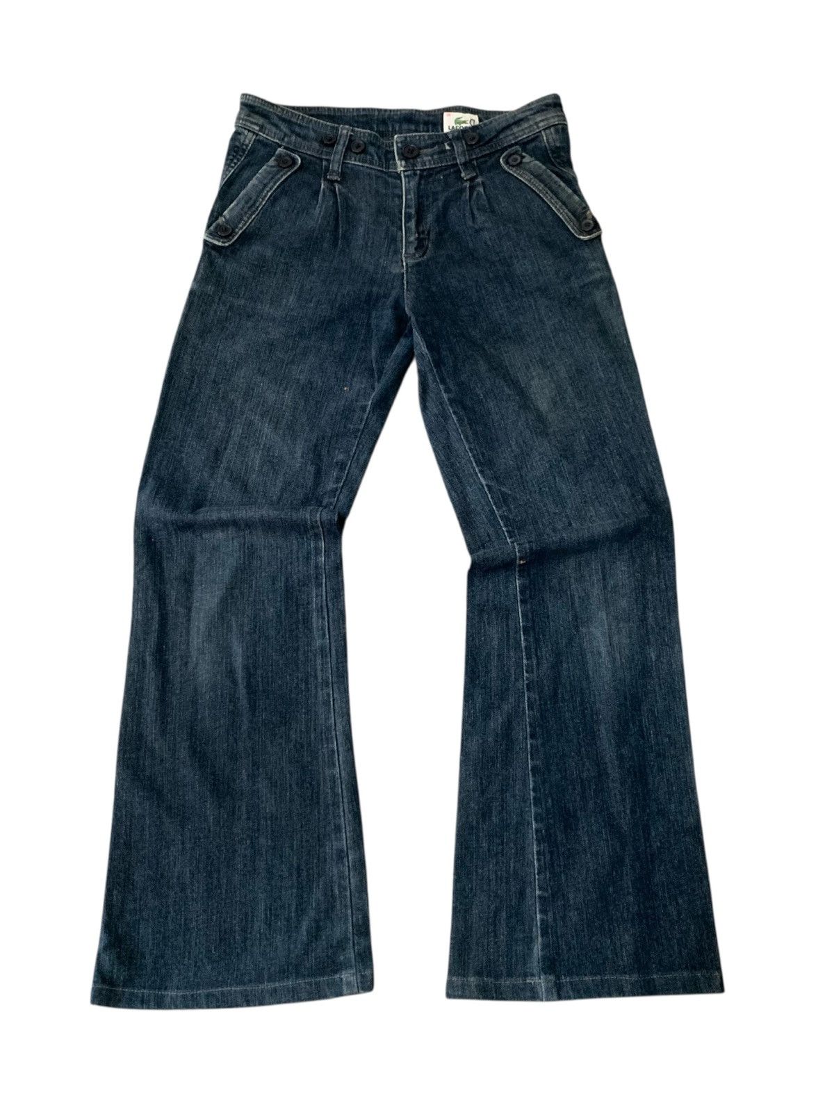 Lacoste vintage flared jeans Size US 29 - 1 Thumbnail