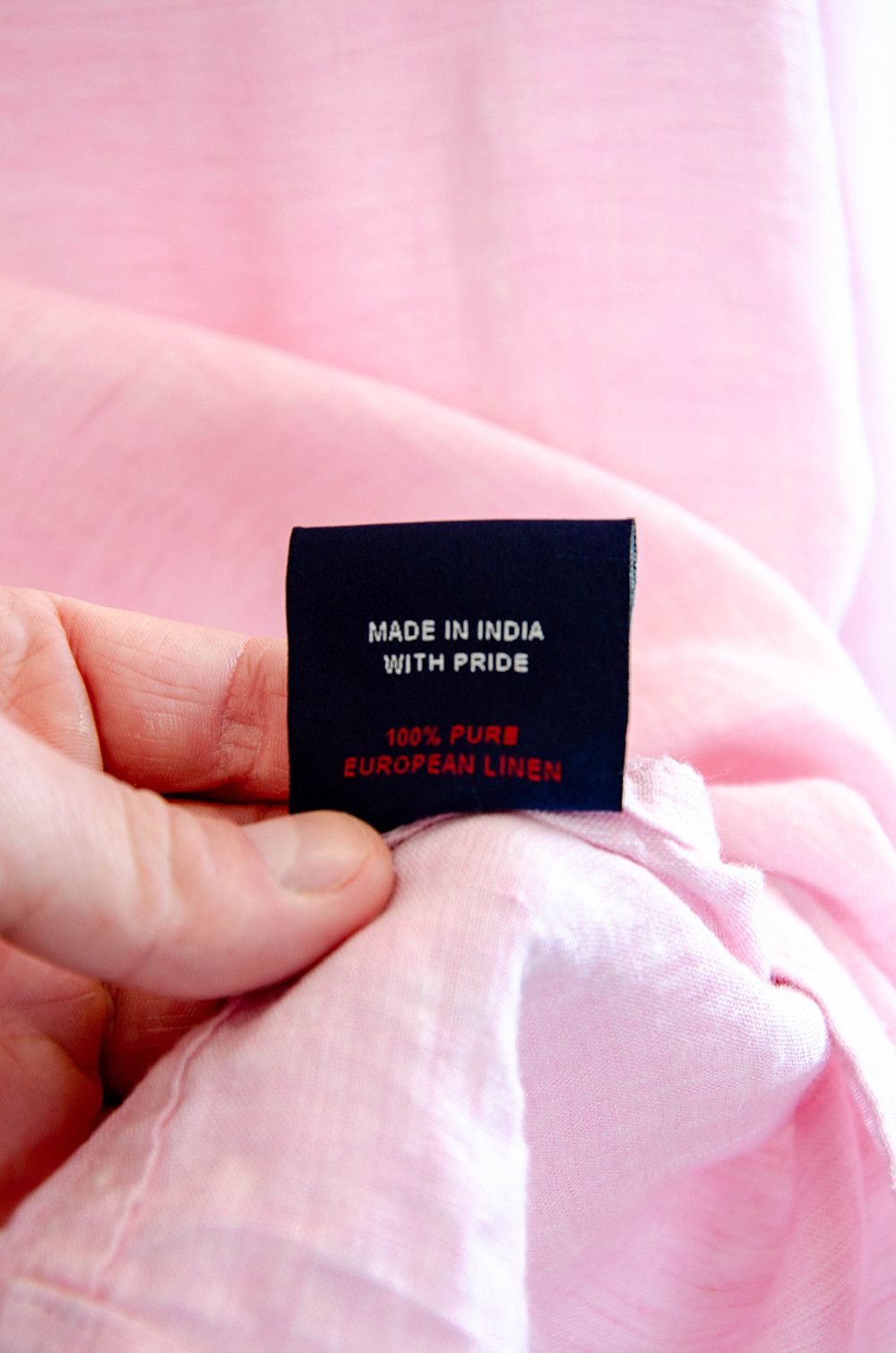 MC2 Saint Barth MC2 Saint Barth Pink Linen Shirt - Size L Size US L / EU 52-54 / 3 - 7 Thumbnail