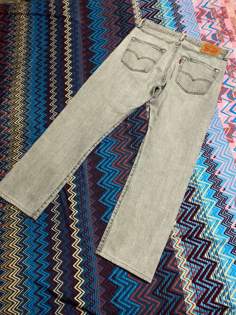 Levi's Denim pants gray Levi's 501 Y2K vintage w33 streetwear Size US 33 - 14 Thumbnail