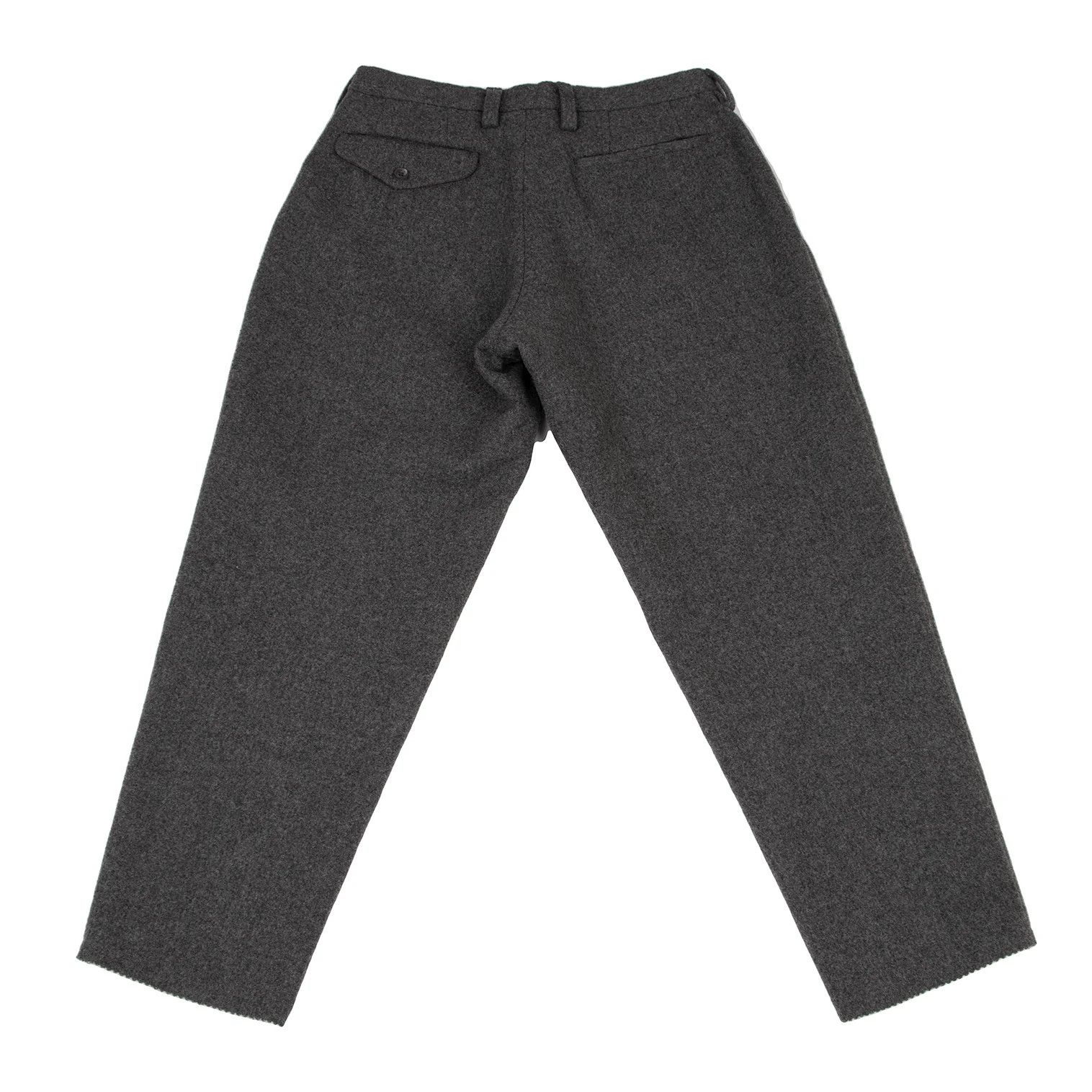 Kolor Cutting Hem Melton Pants in Gray Size US 32 / EU 48 - 10 Thumbnail