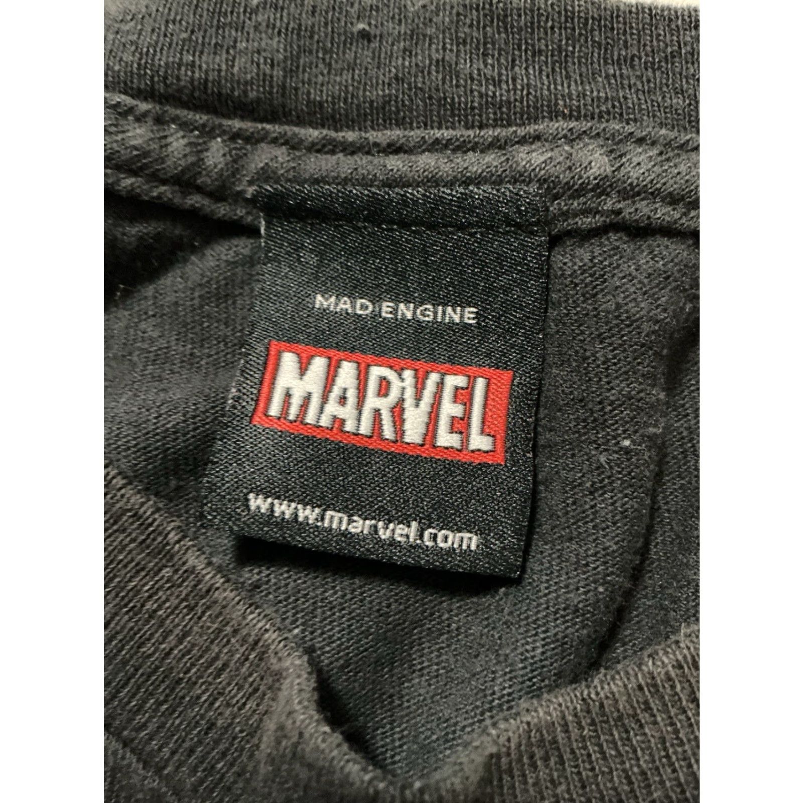 Vintage VINTAGE Marvel Comics Mad Engine The Punisher Skull Graphic Black S/S T-Shirt M Mens Size US M / EU 48-50 / 2 - 5 Thumbnail