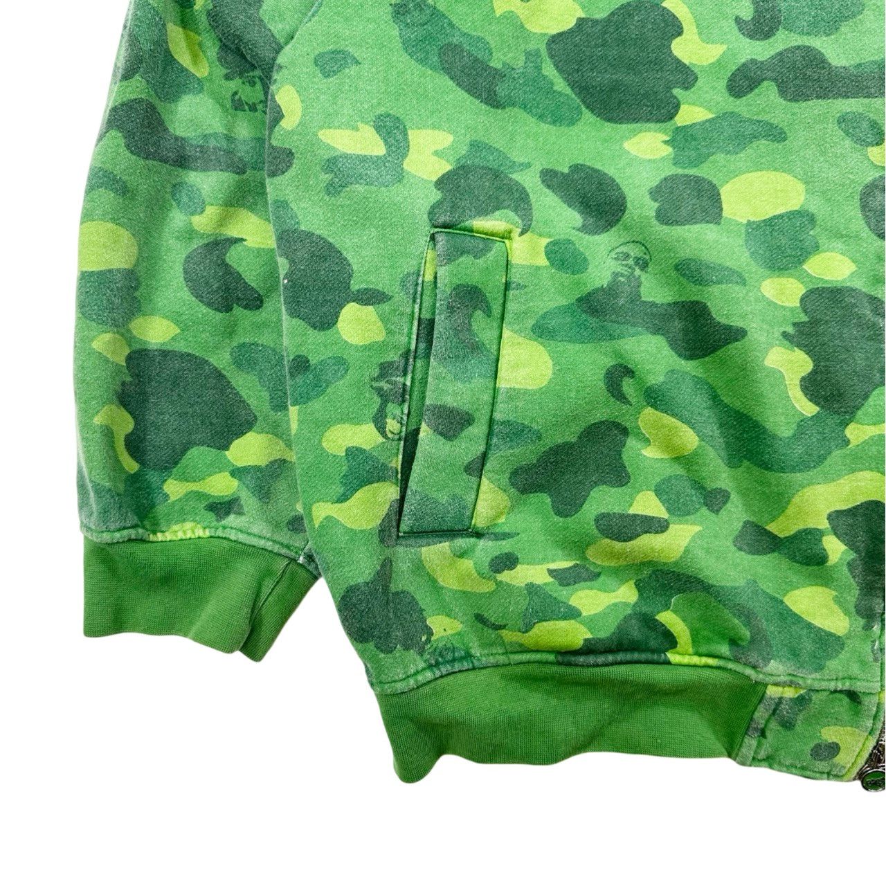 Vintage Vintage 00s Rare Y2K Biggie Smalls Tupac Camo Heavy Zip Up Size US XXL / EU 58 / 5 - 3 Thumbnail