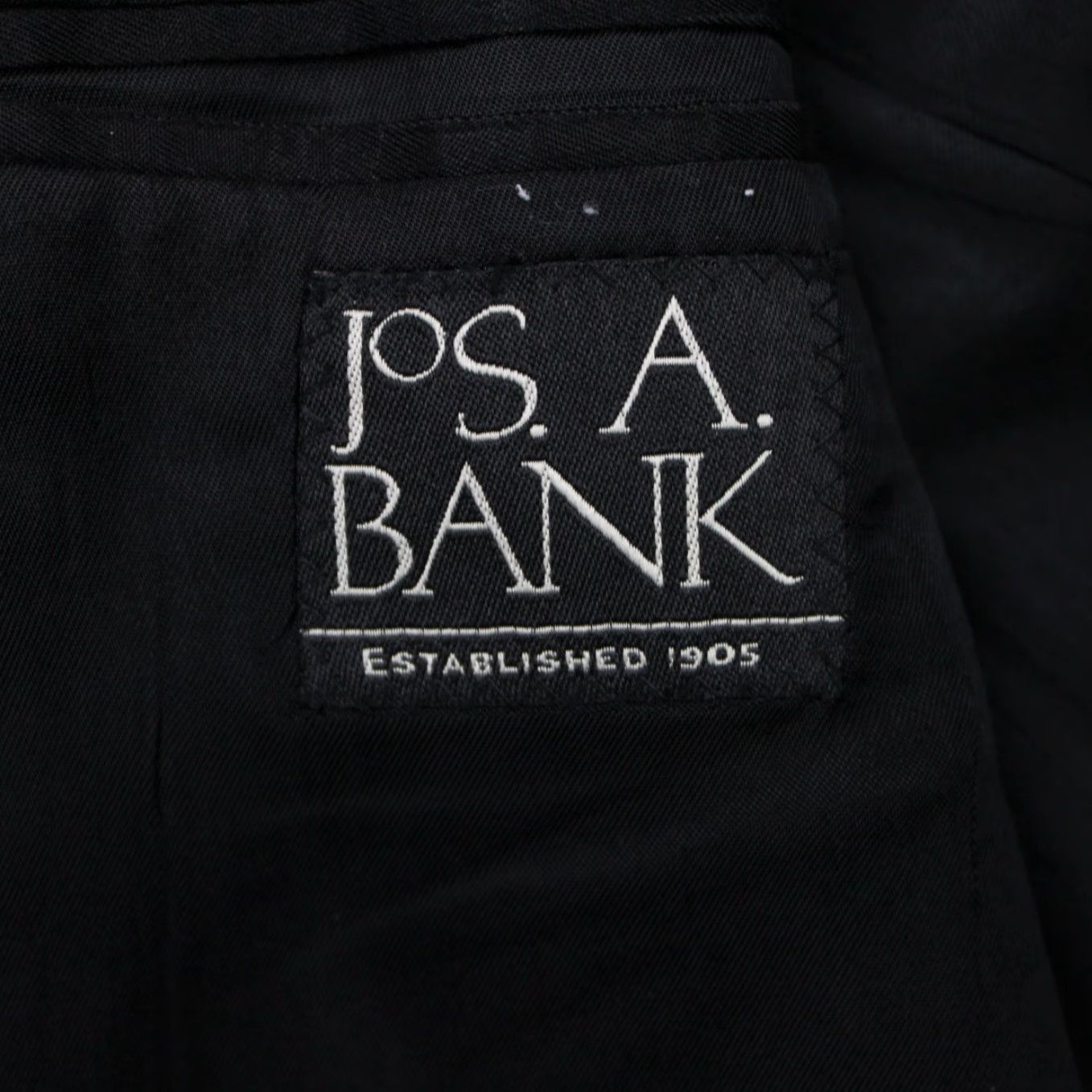 Jos. A. Bank Jos. A. Bank Blazer Mens 42 Regular Gray Pinstriped 100% Wool Two-Button Single Vent Blazer Jacket Size 42R - 6 Thumbnail