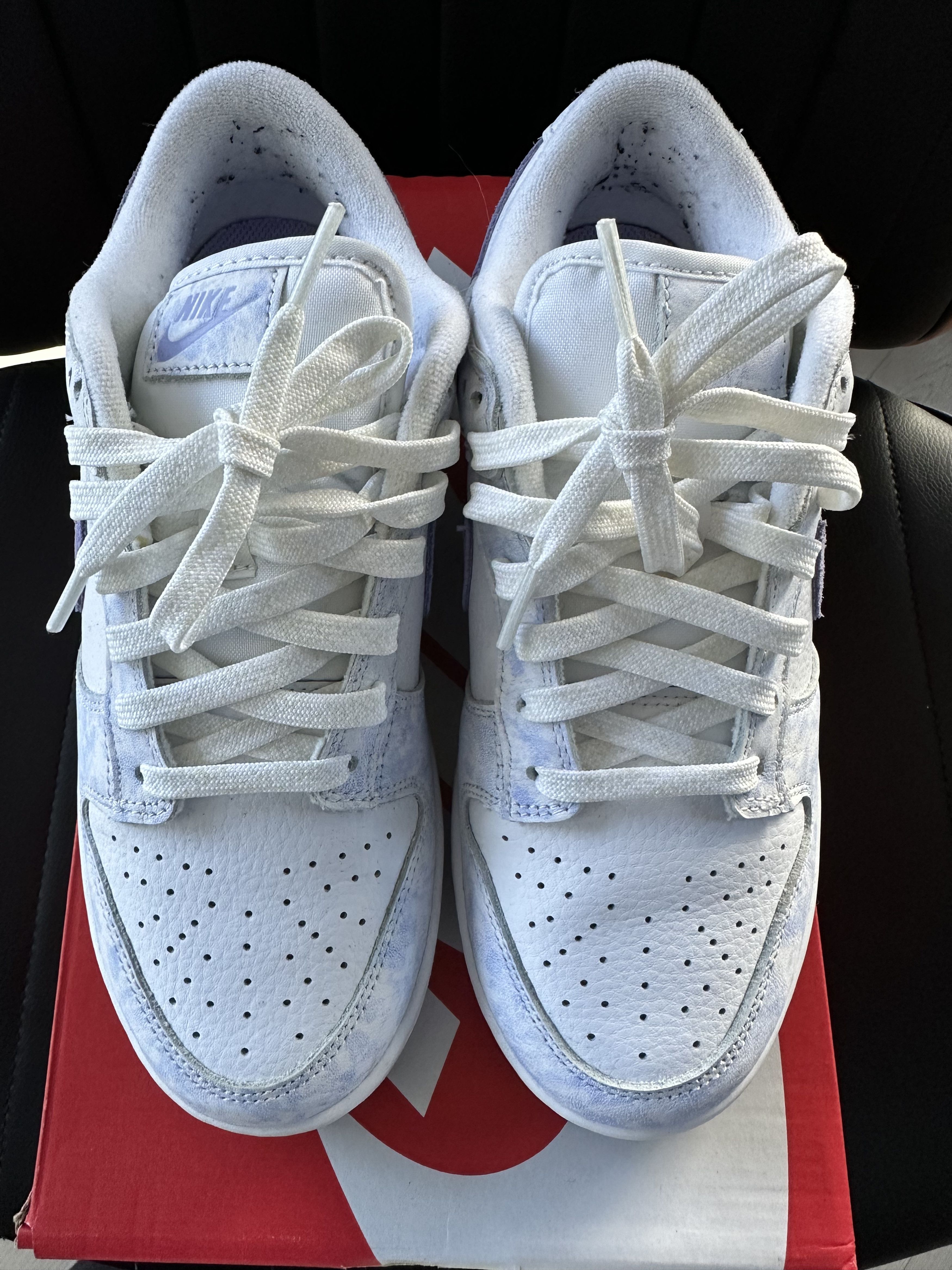 Nike PREOWNED WMNS NIKE DUNK LOW OG "PURPLE PULSE" Size US 7.5 / IT 37.5 - 2 Thumbnail