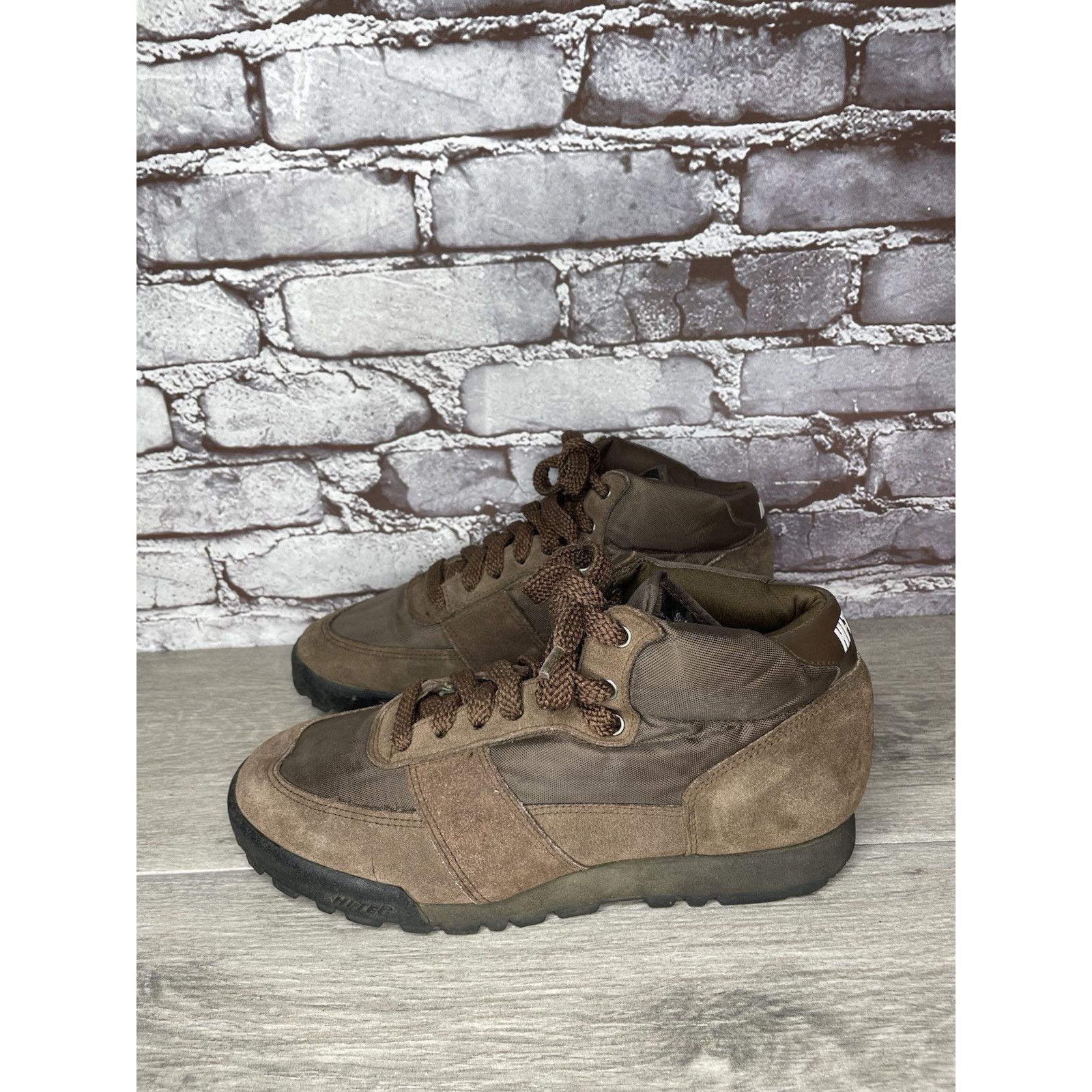 Hi Tec Hi-Tec Shasta Brown Mesh Suede Mid Lace Up Hiking Boots Wome Size US 9.5 / IT 39.5 - 11 Thumbnail