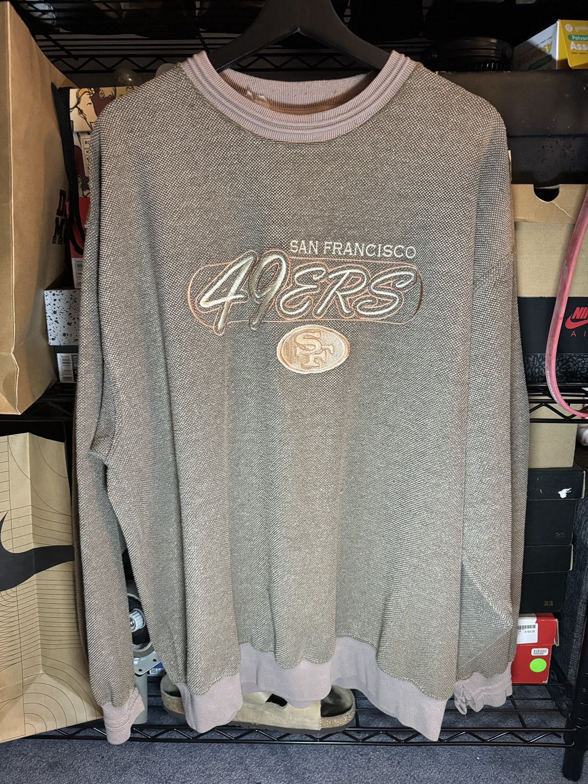 Lee Vintage Thermal Lee Sport 49ers Brown Size US XL / EU 56 / 4 - 1 Thumbnail
