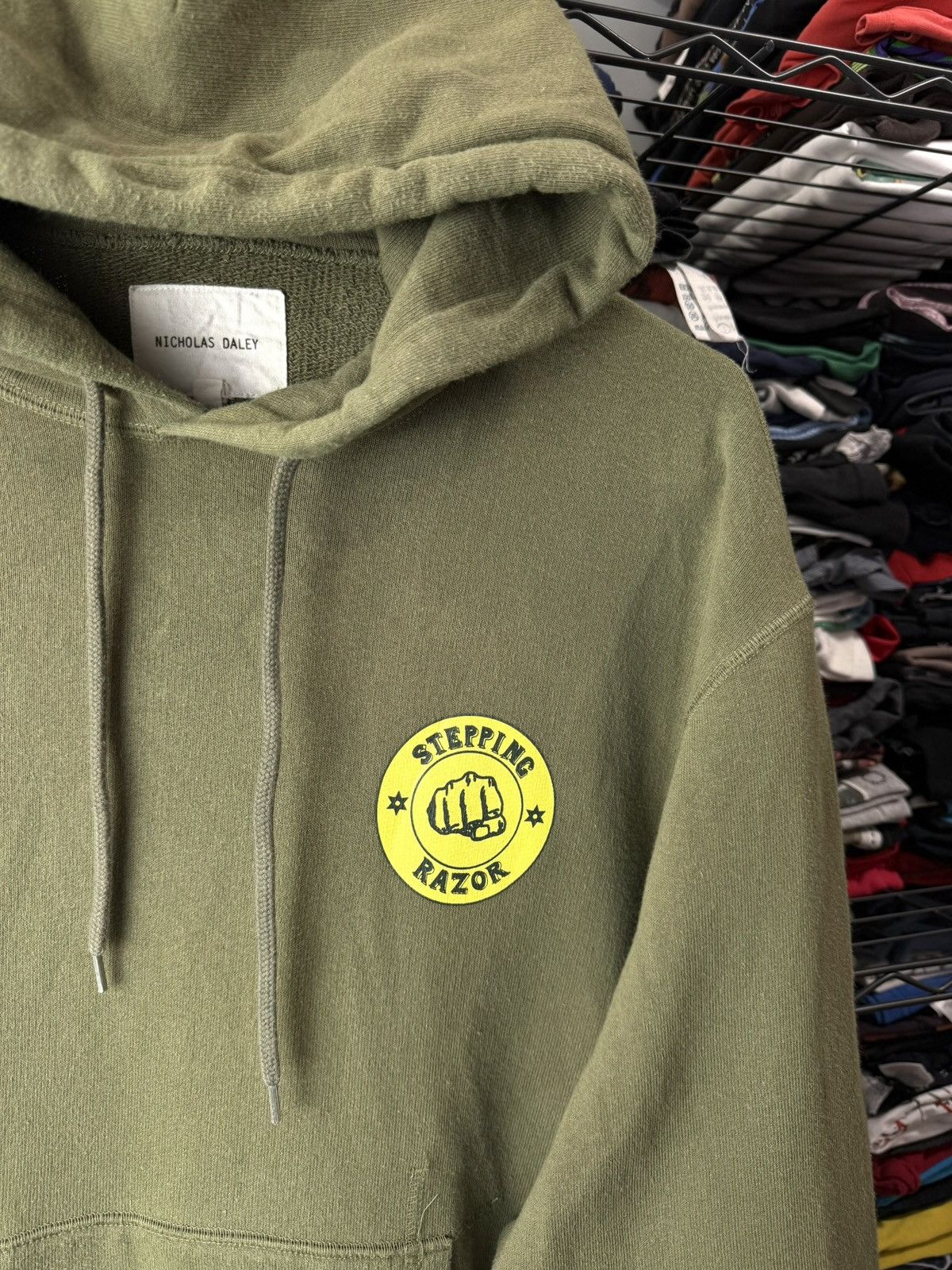 Japanese Brand 💥Very Rare! Nicholas Daley Hoodie 🇯🇵 Stepping Razor Size US L / EU 52-54 / 3 - 3 Thumbnail