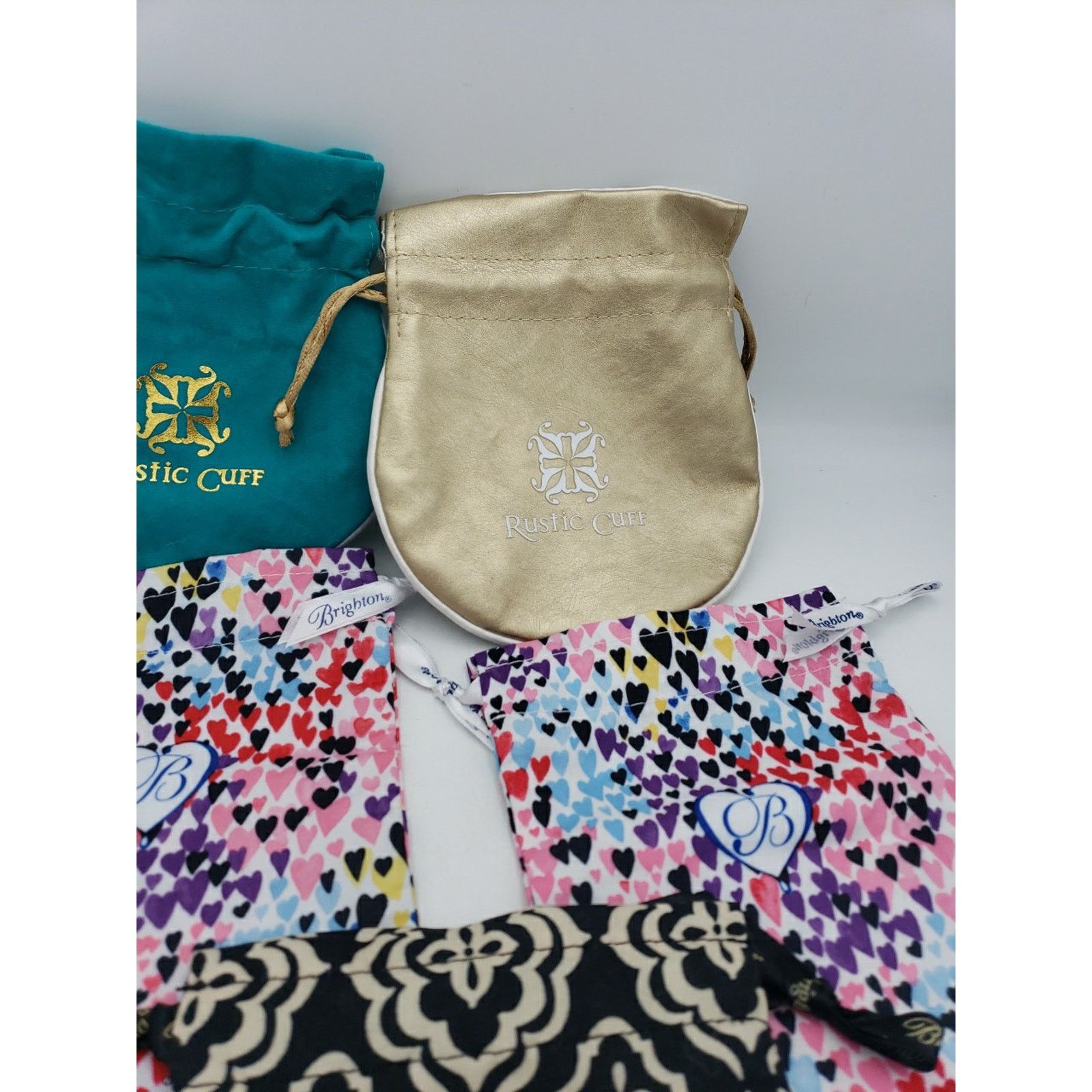 Brighton LOT OF 5 Brighton / Rustic Cuff Jewelry Dust bags BAG ONLY Size ONE SIZE - 5 Thumbnail