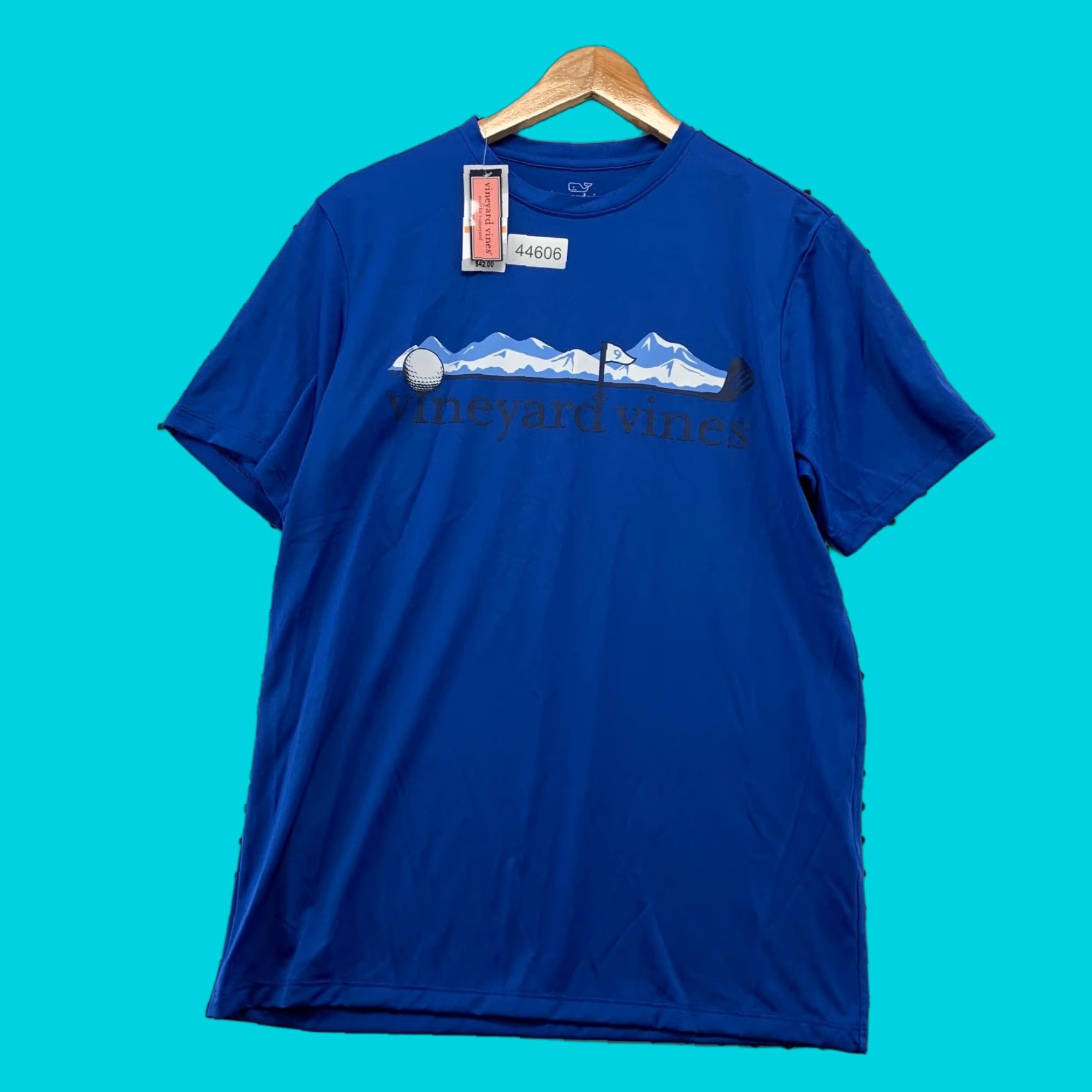 Vineyard Vines NEW Vineyard Vines Performance Shirt Mens Small Blue Golf Mountain 2 Nwt Size US S / EU 44-46 / 1 - 1 Thumbnail