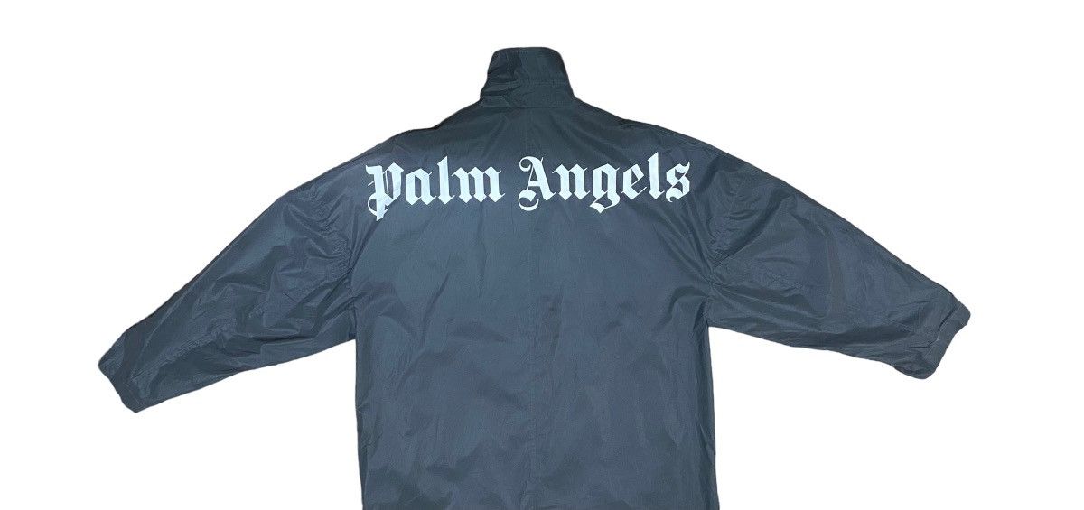 Palm Angels Rare Big Logo PALM ANGELS Long Jacket Button Shiny (M) Size US M / EU 48-50 / 2 - 11 Thumbnail