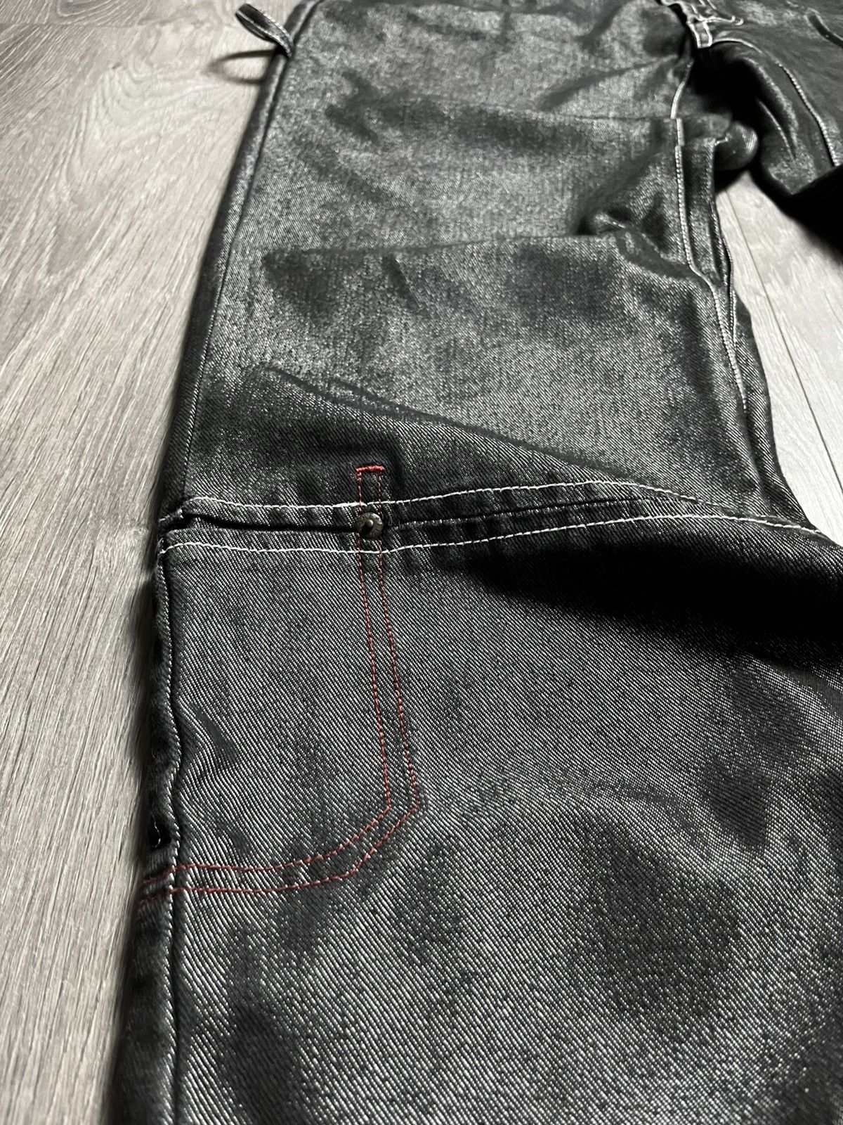 Vintage Vintage Fishbone Gear Y2K Baggy Wide Leg Jeans Cyber Rave Size US 34 / EU 50 - 6 Thumbnail