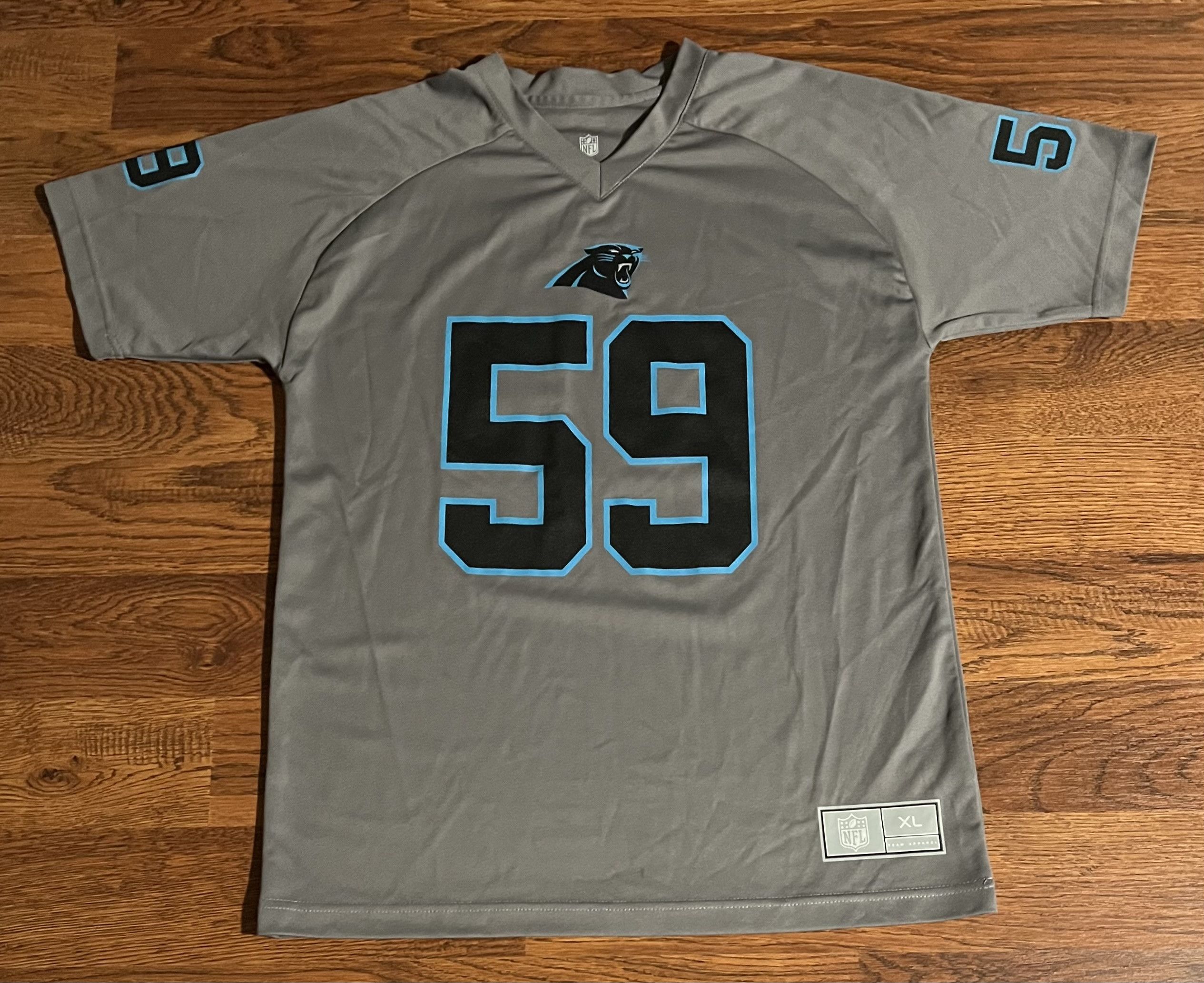 NFL NFL Carolina Panthers Luke Kuechly 59 Football Jersey Size US S / EU 44-46 / 1 - 1 Thumbnail