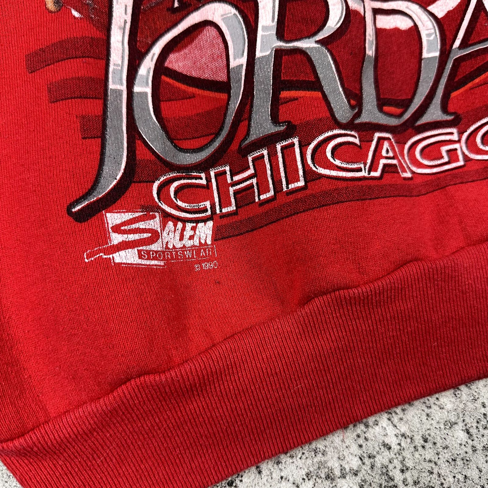 NBA Vintage Michael Jordan Sweatshirt 90s Salem Size Small/Med Size US S / EU 44-46 / 1 - 3 Thumbnail