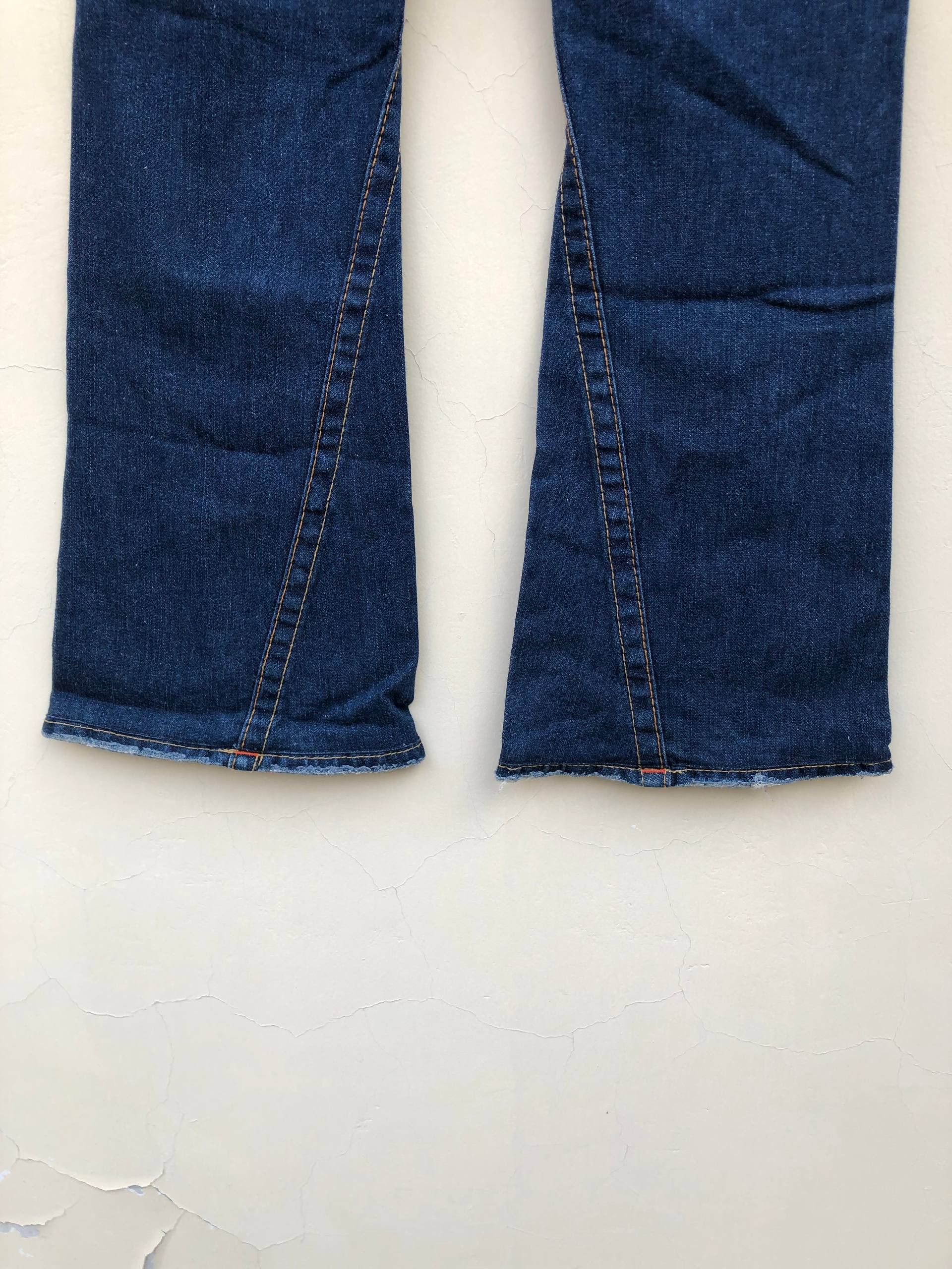 If Six Was Nine 2000s Distressed Bootcut Flared Vkei Y2k Japanese Archive Size US 28 / EU 44 - 13 Thumbnail
