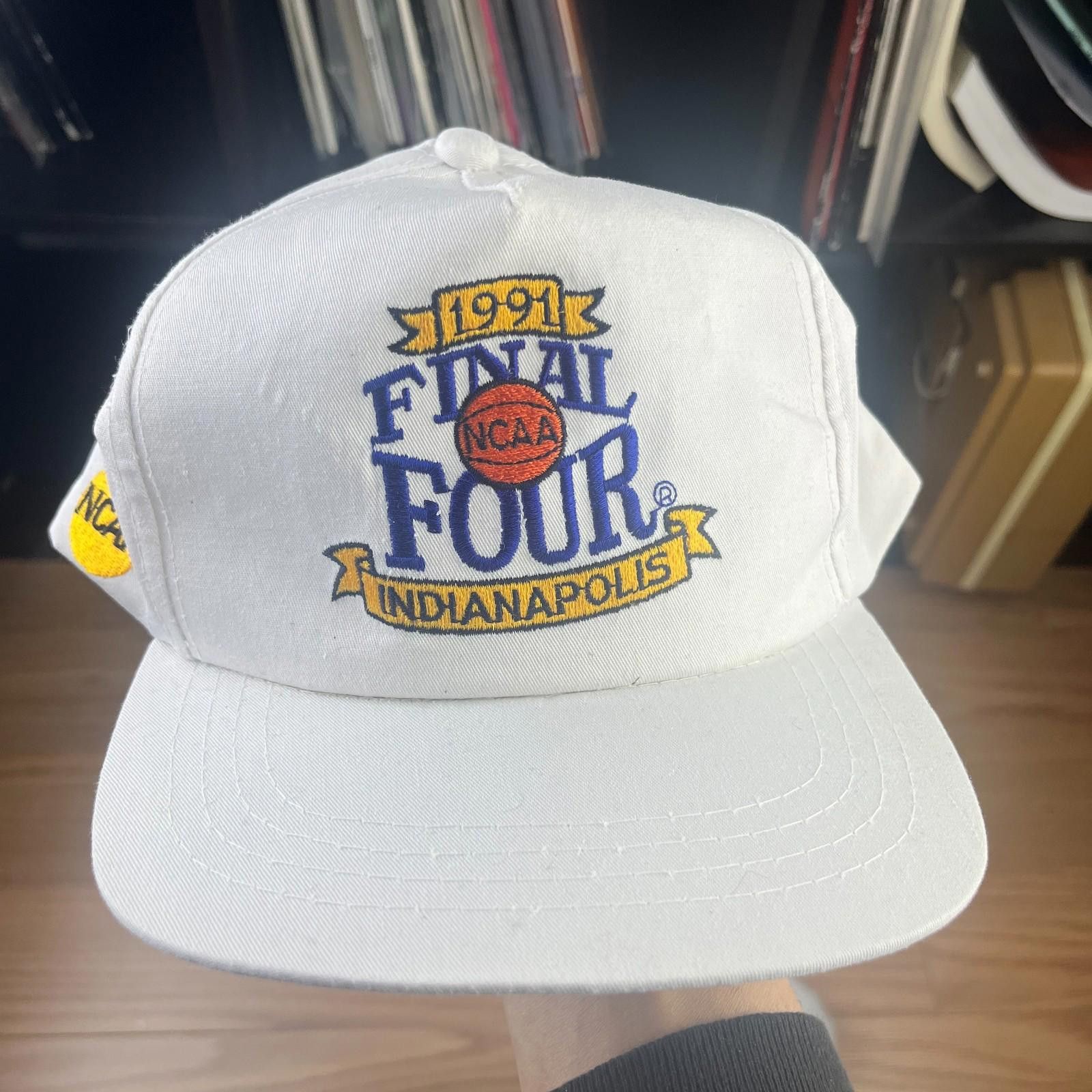 Other Vintage 1991 Final Four NCAA Snapback Hat Indianapolis Size ONE SIZE - 1 Thumbnail
