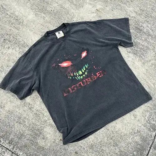 VIBE Kanako x Misao Disturber Graphic Printed Vintage T Shirt Size US S / EU 44-46 / 1 - 1 Thumbnail