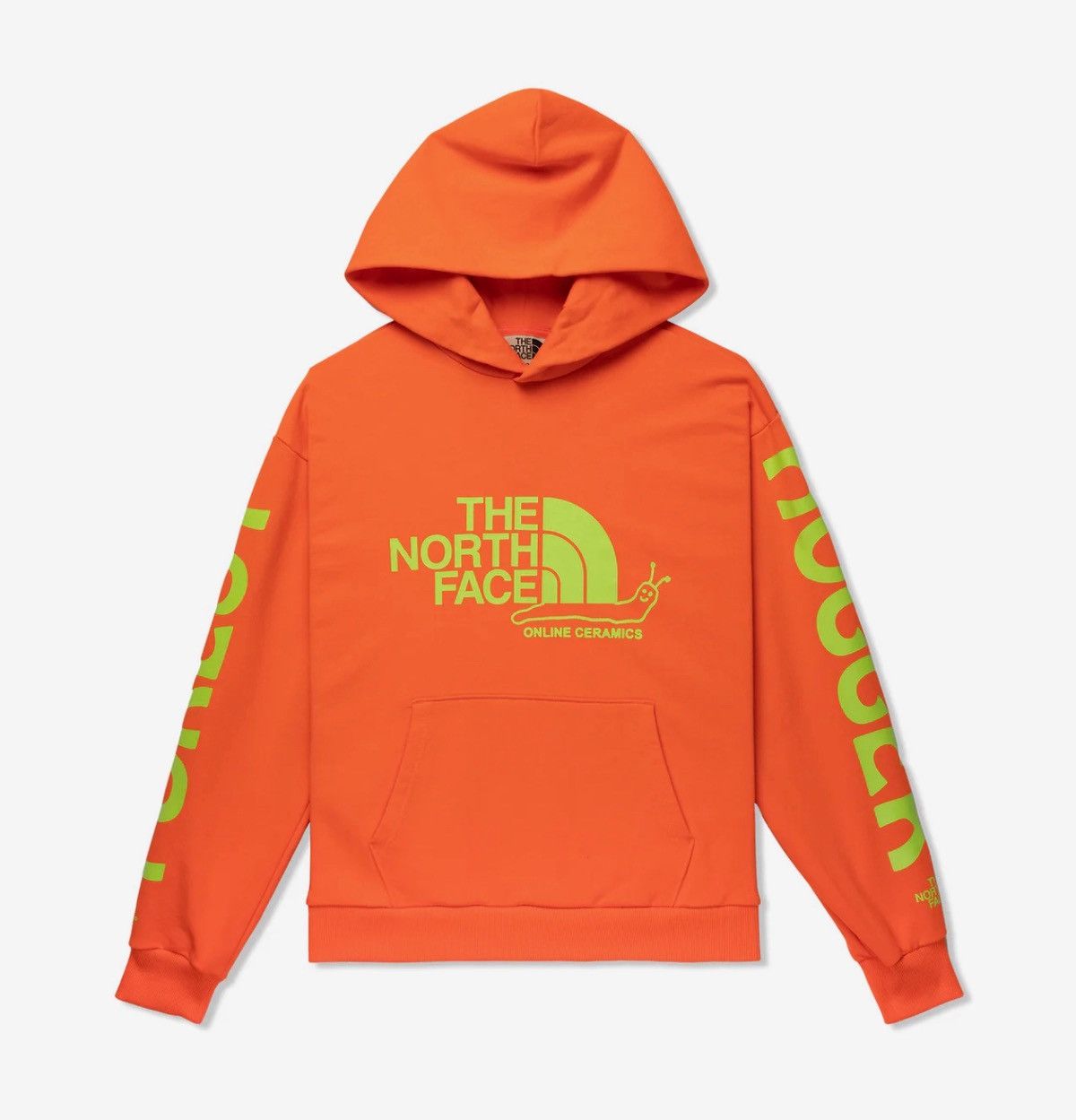 Online Ceramics × The North Face Online Ceramics The North Face Red Orange Hoodie Small Size US S / EU 44-46 / 1 - 1 Thumbnail