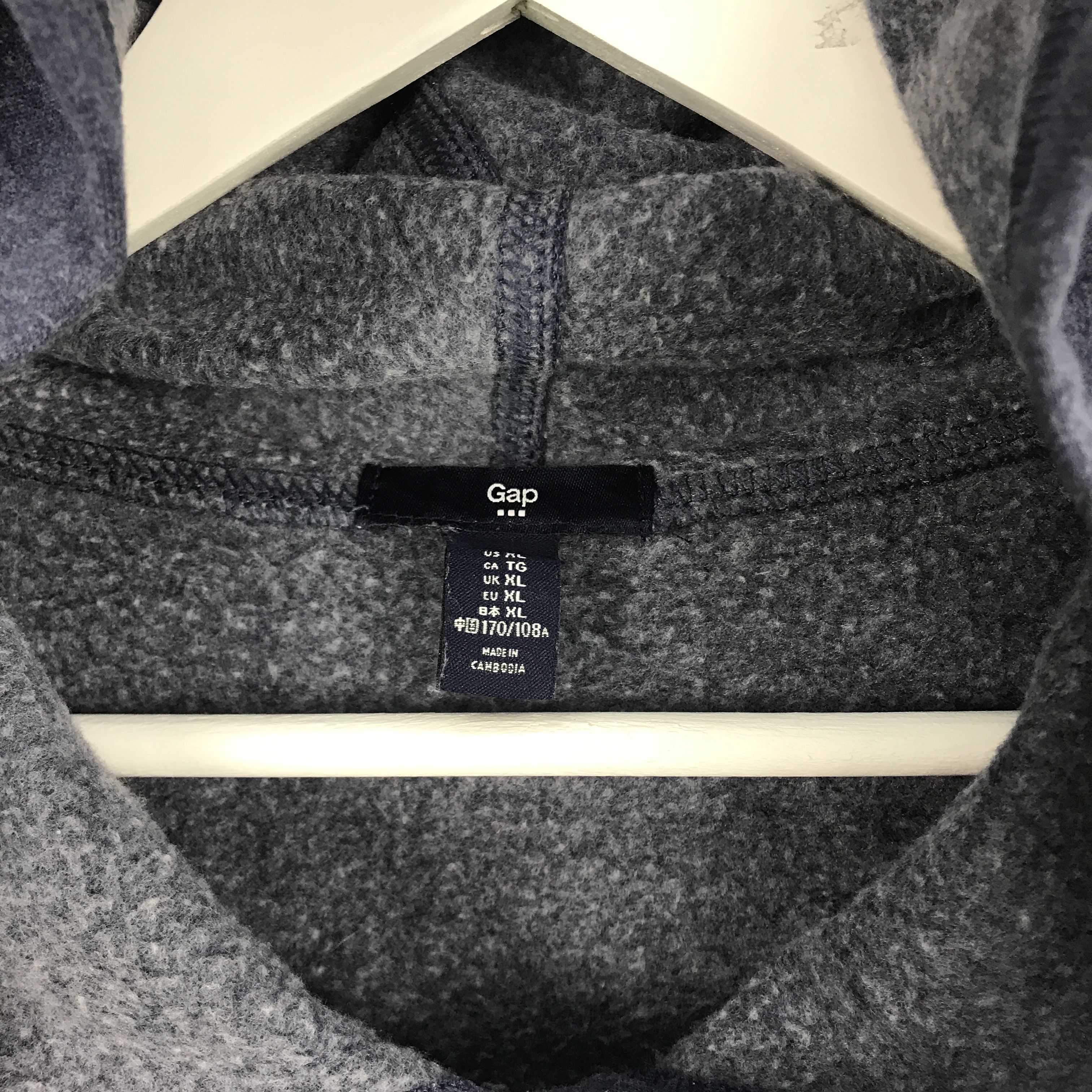 Gap Rare Gap american logo hoodie sweatshirt Size US XL / EU 56 / 4 - 3 Thumbnail