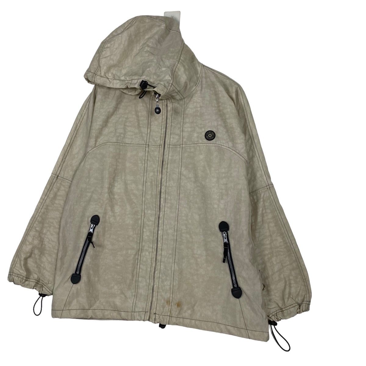 Japanese Brand Kipling windbreaker jacket hoodie Size US L / EU 52-54 / 3 - 2 Thumbnail