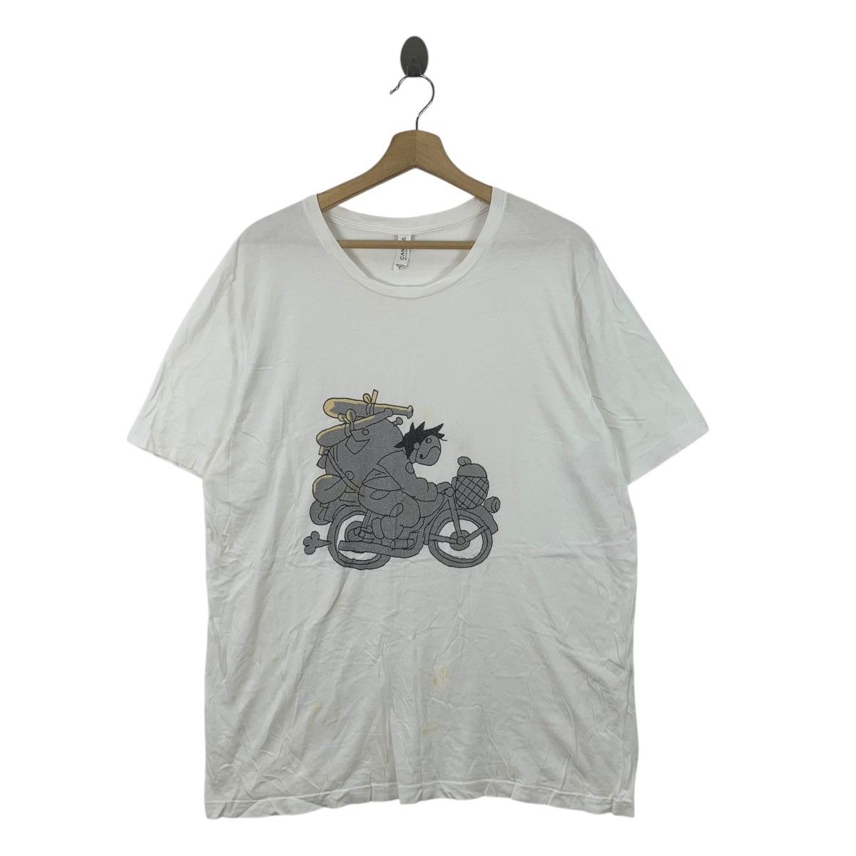Vintage ZACHARIE OFF GHOST MORTIS Motorcycle Anime Tee Shirt Top Size XL / US 12-14 / IT 48-50 - 1 Thumbnail