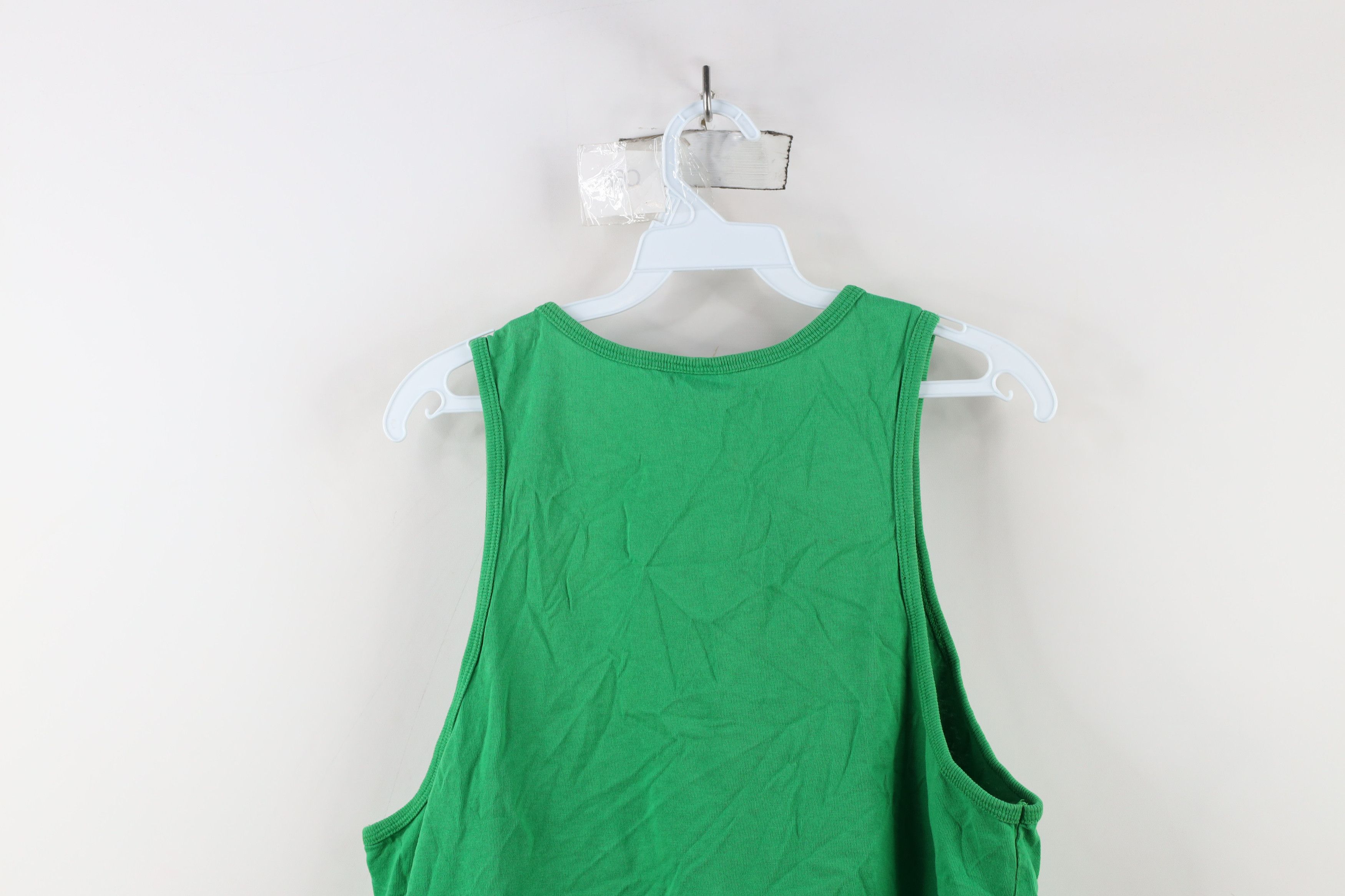 Speedo × Vintage Vintage 90s Speedo Tank Top T-Shirt Kelly Green Cotton USA Size US M / EU 48-50 / 2 - 13 Thumbnail