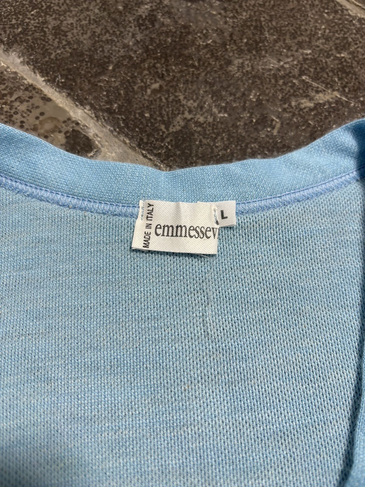 Vintage Vintage Pyajamas Set Emmessey Italy Cardigan Pant Lounge 2pc Size US 28 / EU 44 - 5 Thumbnail