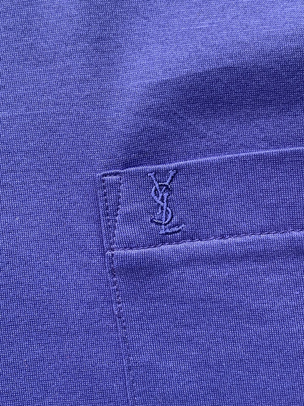 Yves Saint Laurent Yves Saint Laurent Minimalist Pocket Tshirt Size US XL / EU 56 / 4 - 7 Thumbnail