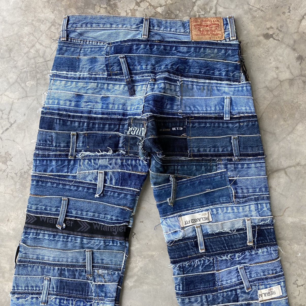 Hysteric Glamour Reconstructed Levis Flare Hagi Jeans Hysteric Glamour Style Size US 32 / EU 48 - 7 Thumbnail
