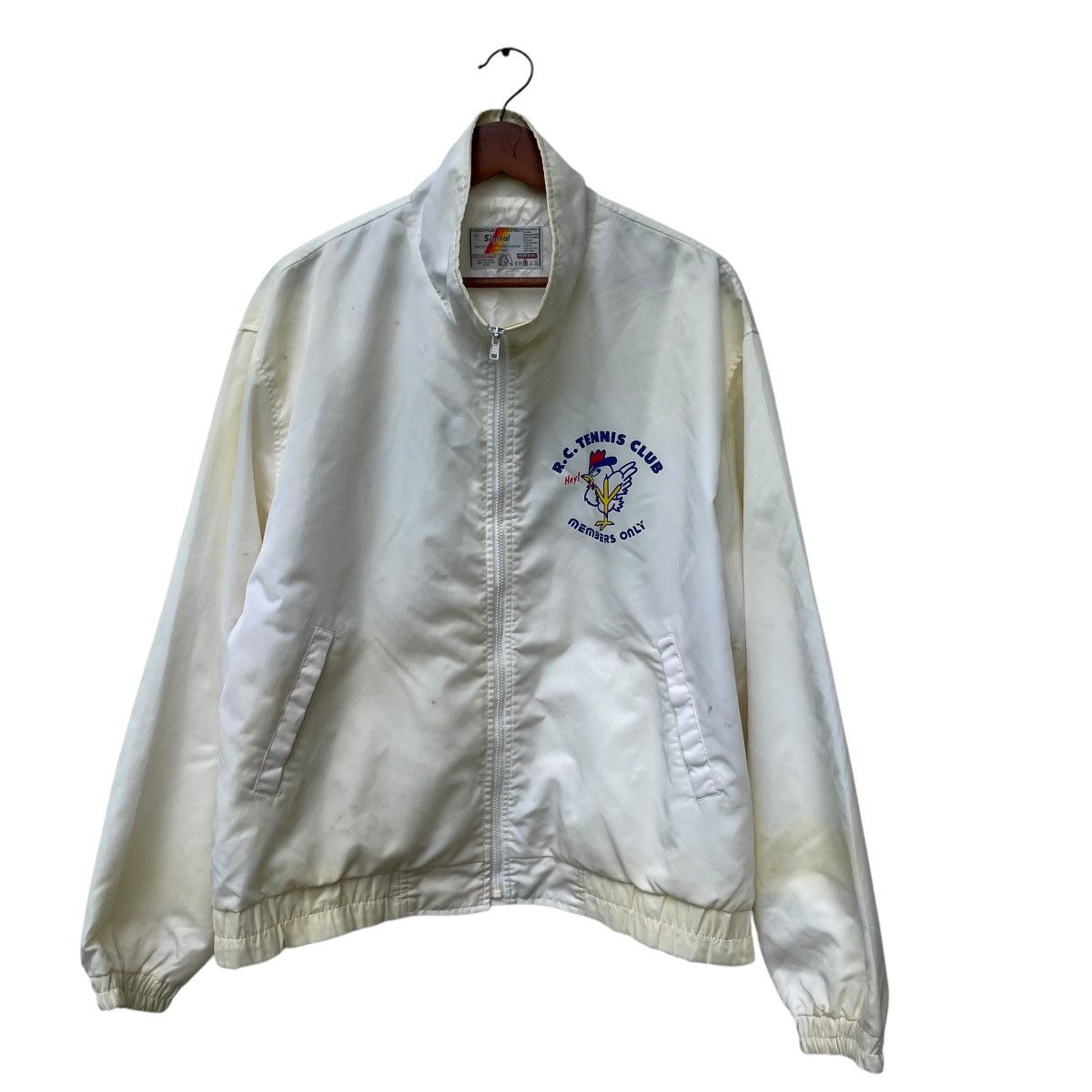 Sergio Tacchini 💥Vintage Signal Tennis Jacket Size US M / EU 48-50 / 2 - 1 Thumbnail