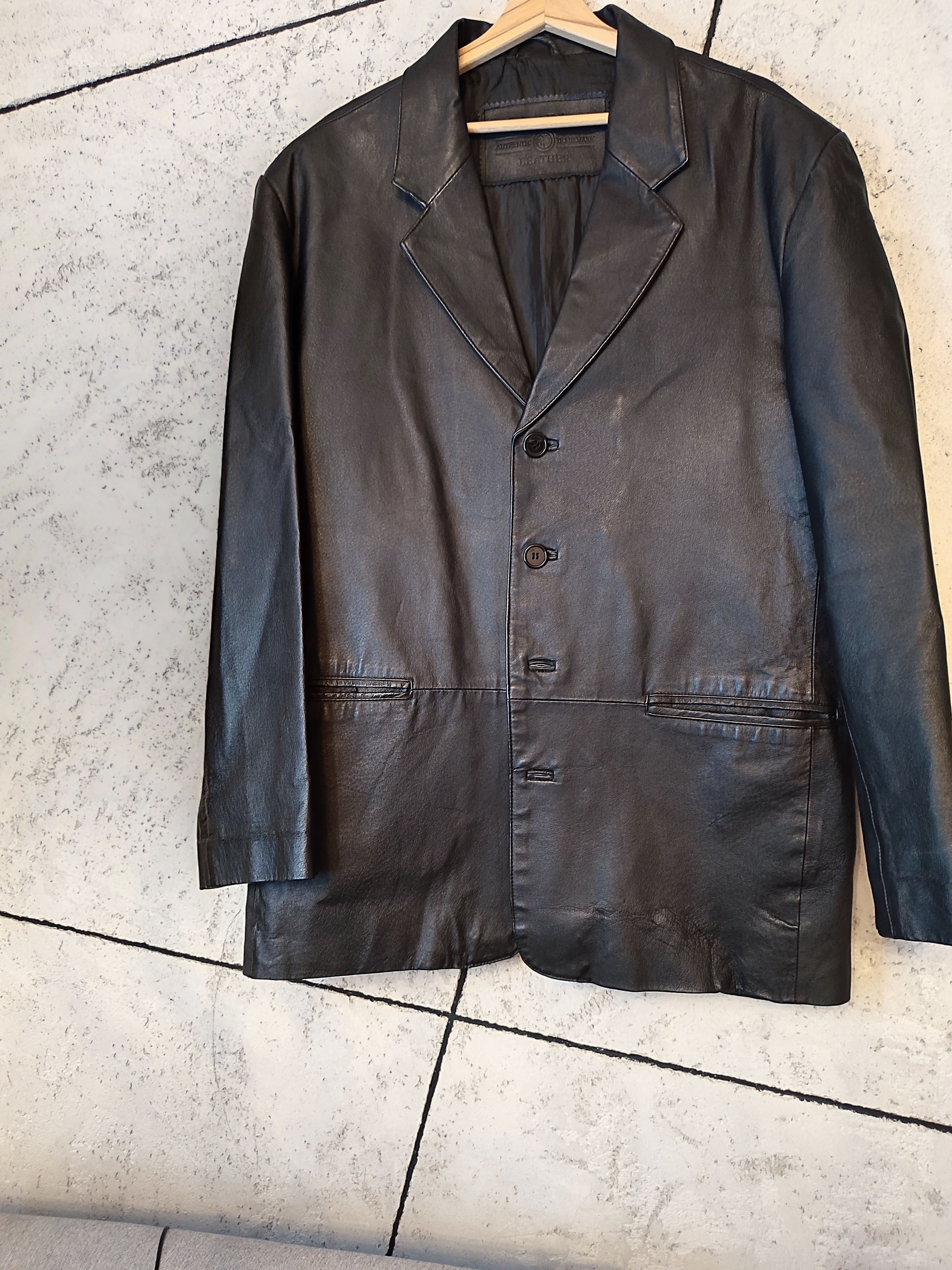 Other Union River men's leather jacket, 1980s, vintage XL Size US XL / EU 56 / 4 - 3 Thumbnail