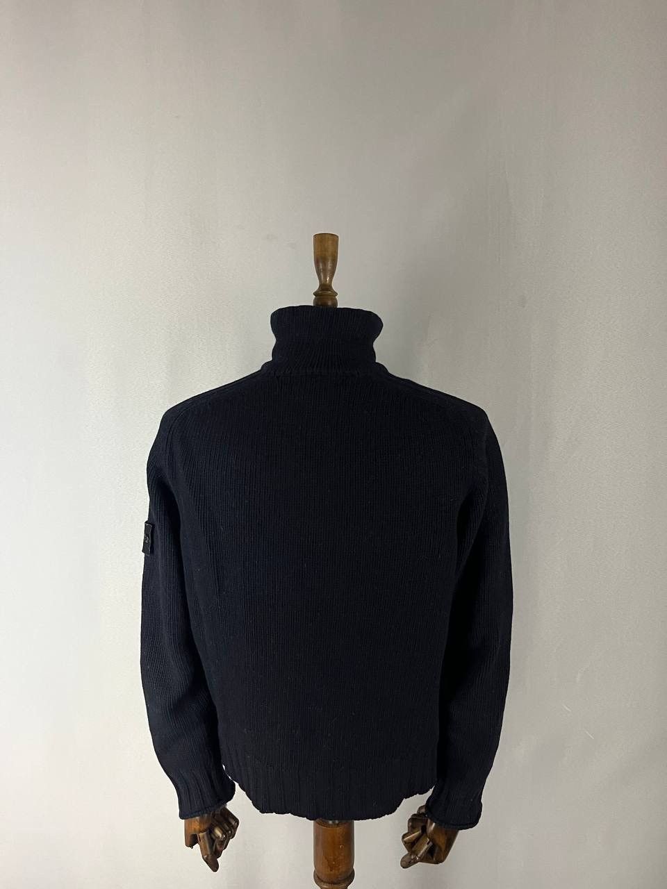 Stone Island Stone Island Sweater Wool Navy Size US L / EU 52-54 / 3 - 7 Thumbnail