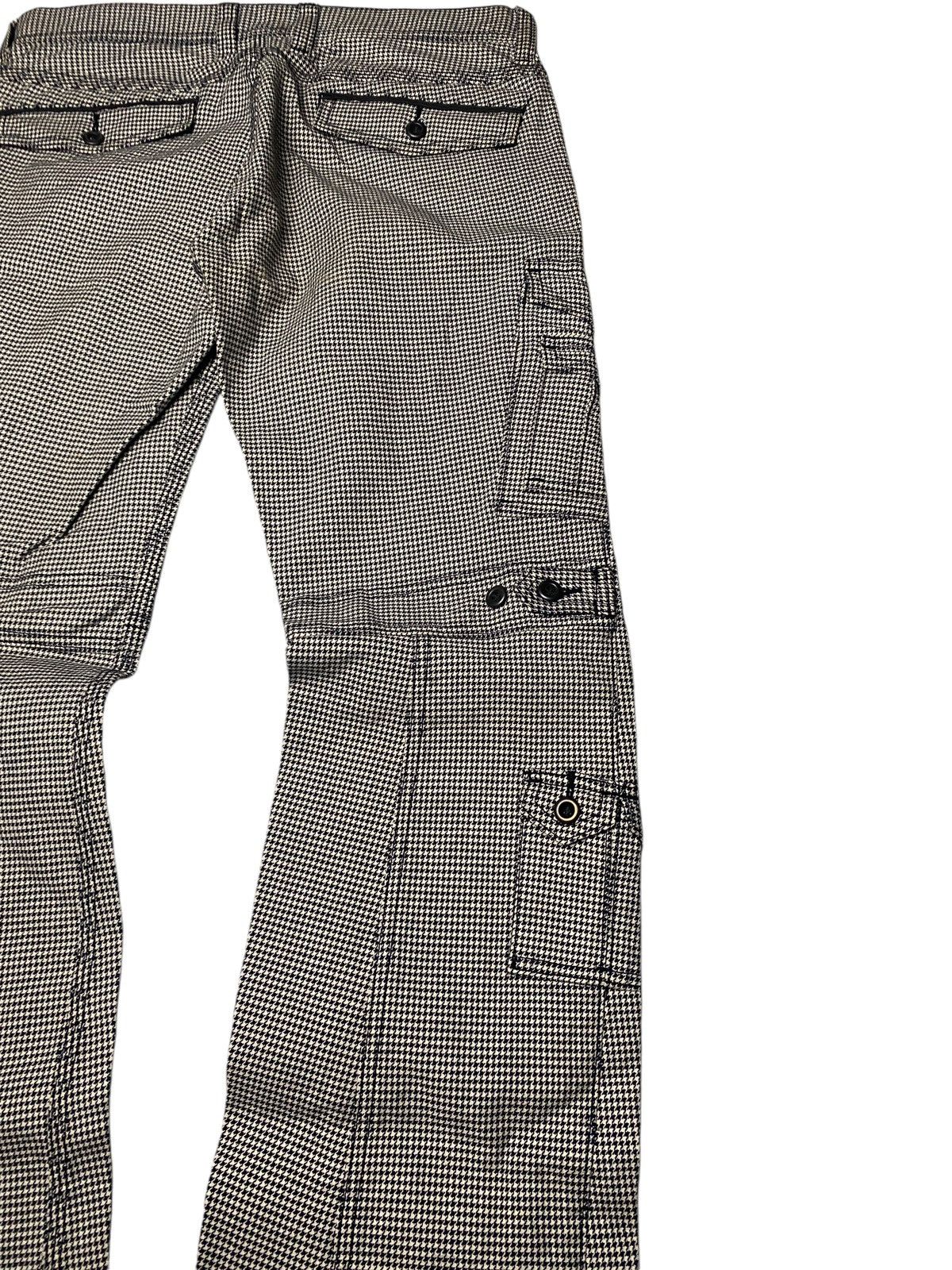 If Six Was Nine 2000's Hideaways Nicole Cargo Tuxedo Pinstripe Pants Size US 30 / EU 46 - 9 Thumbnail